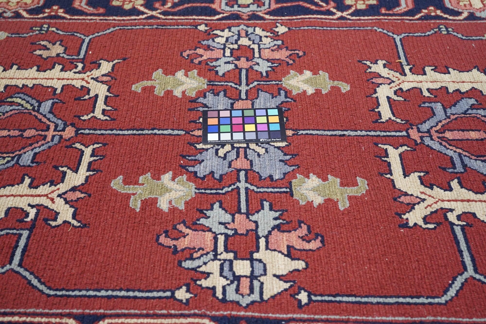 Türkischer Sumak Flachgewebe-Wollteppich 4'0