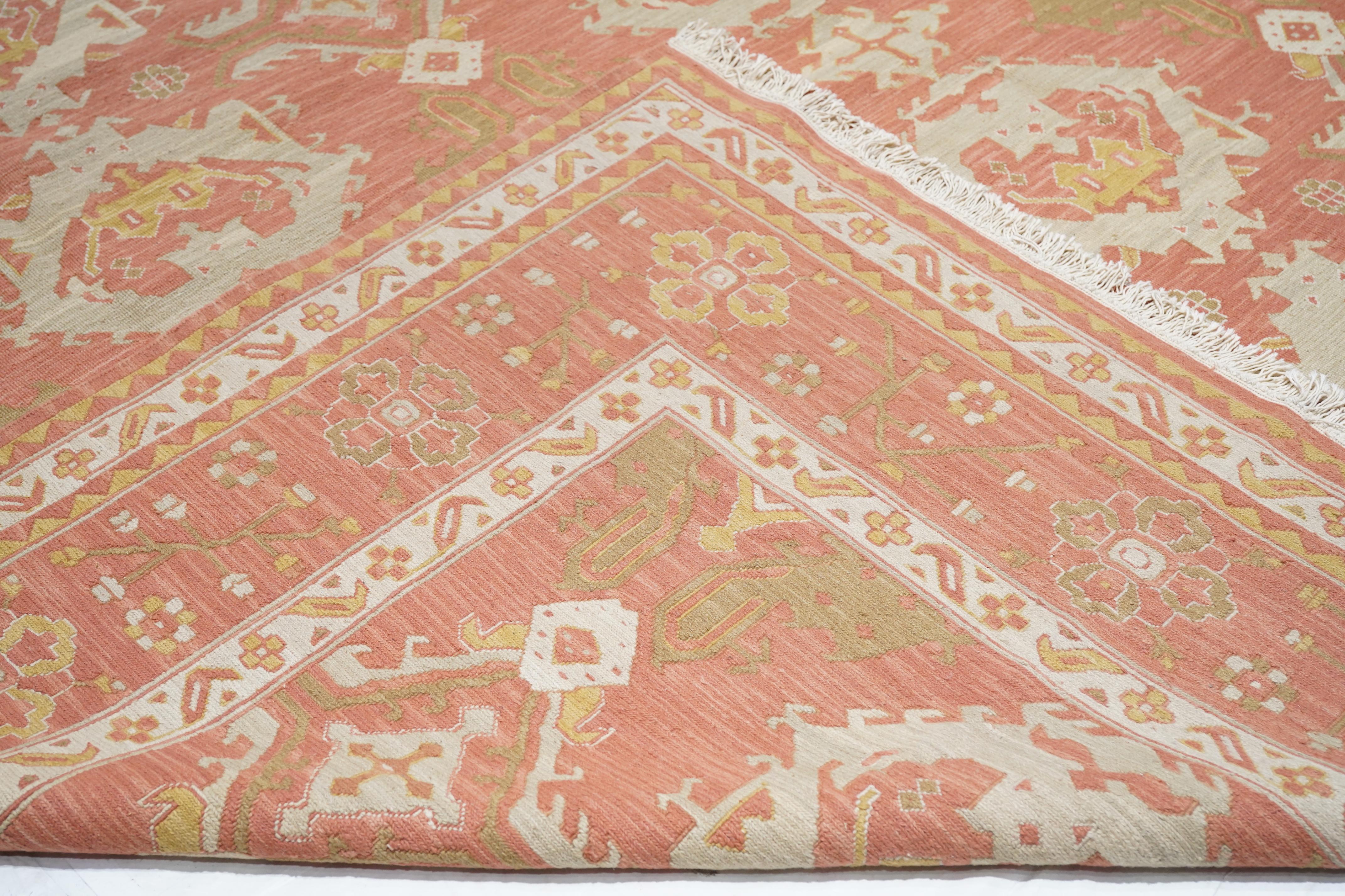 Tappeto Sumak turco 10'0'' x 14'0'' in vendita 4
