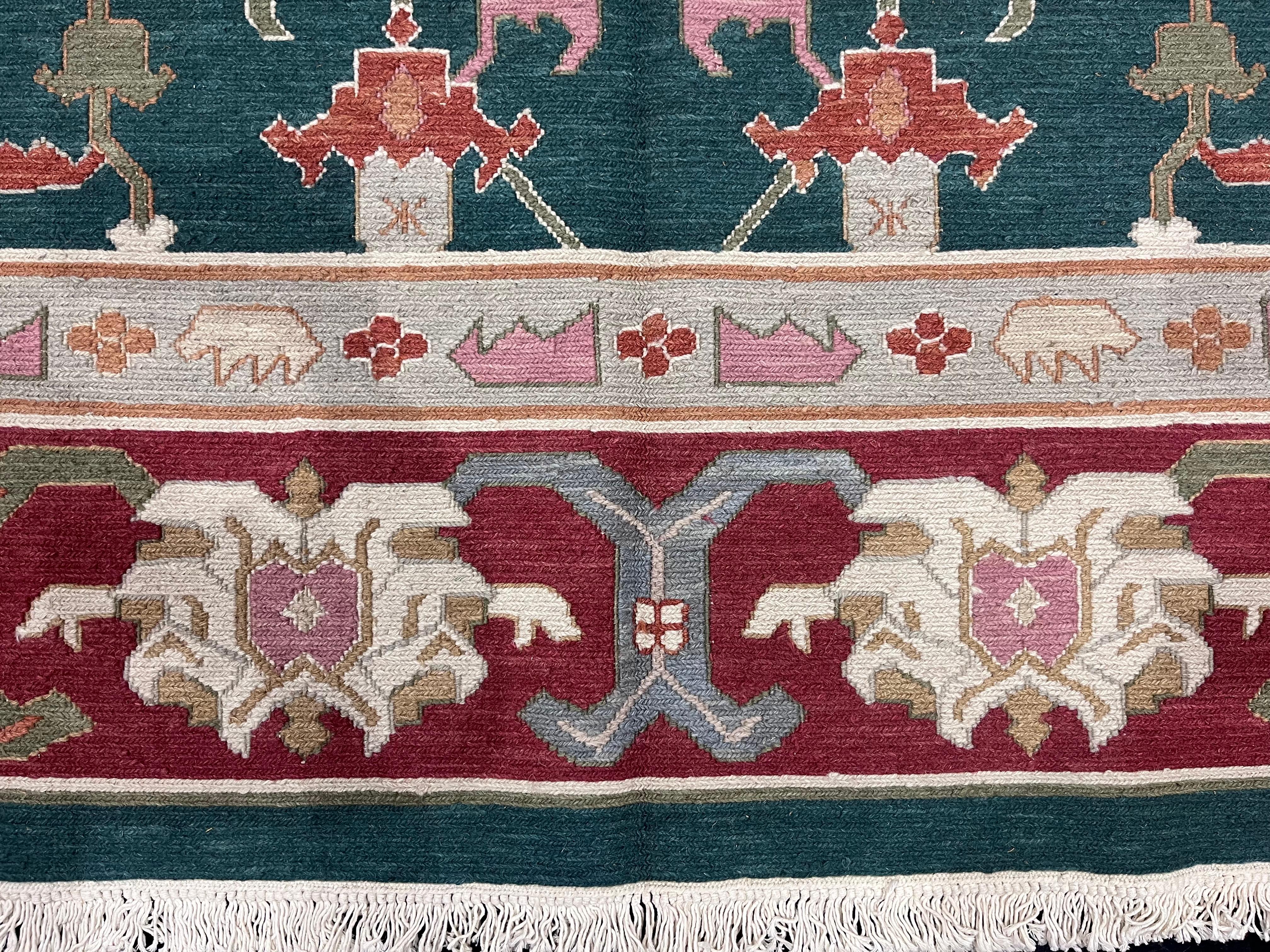 Türkischer Sumak-Teppich 10'0