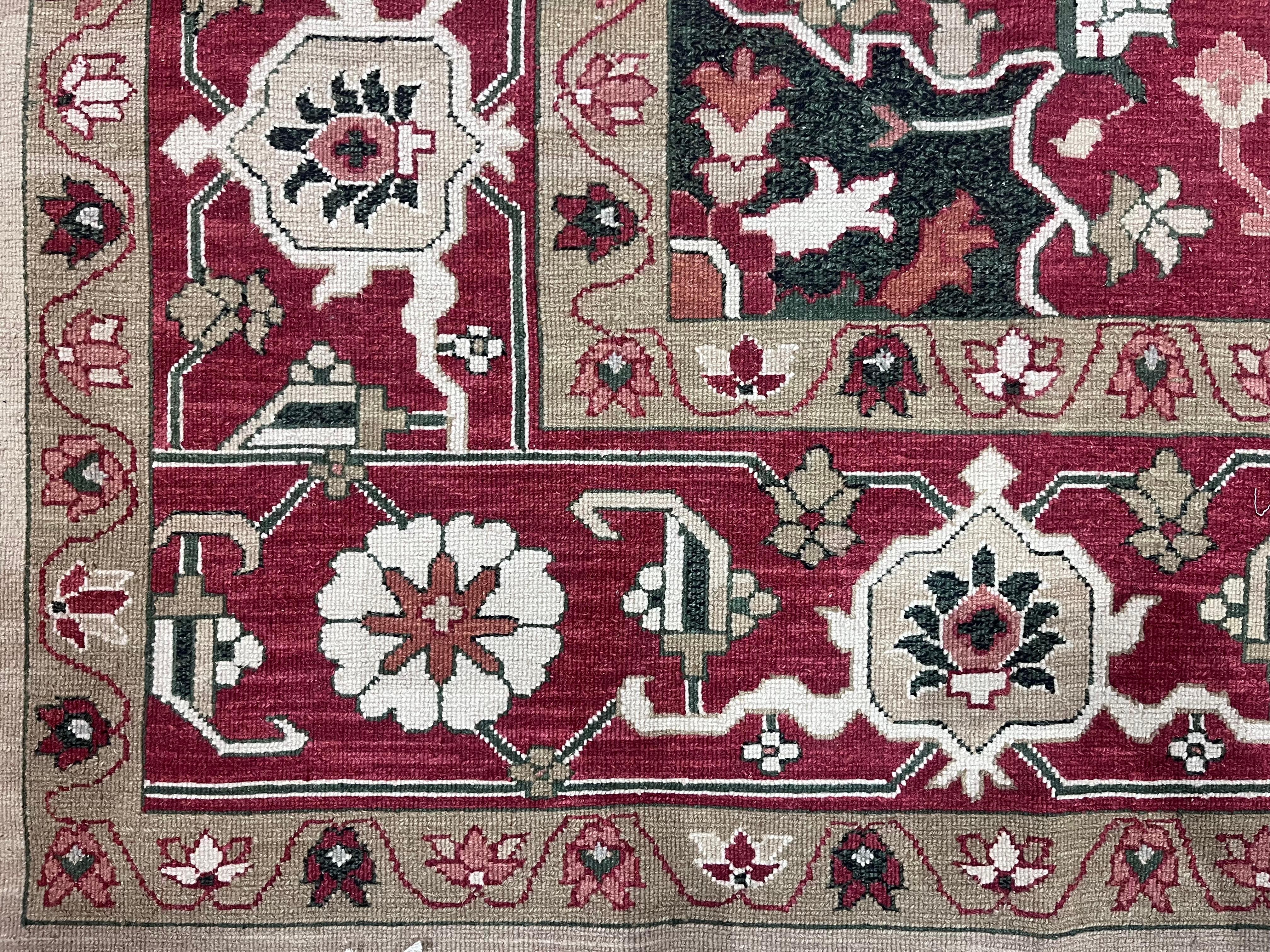 Türkischer Sumak-Teppich 10'0
