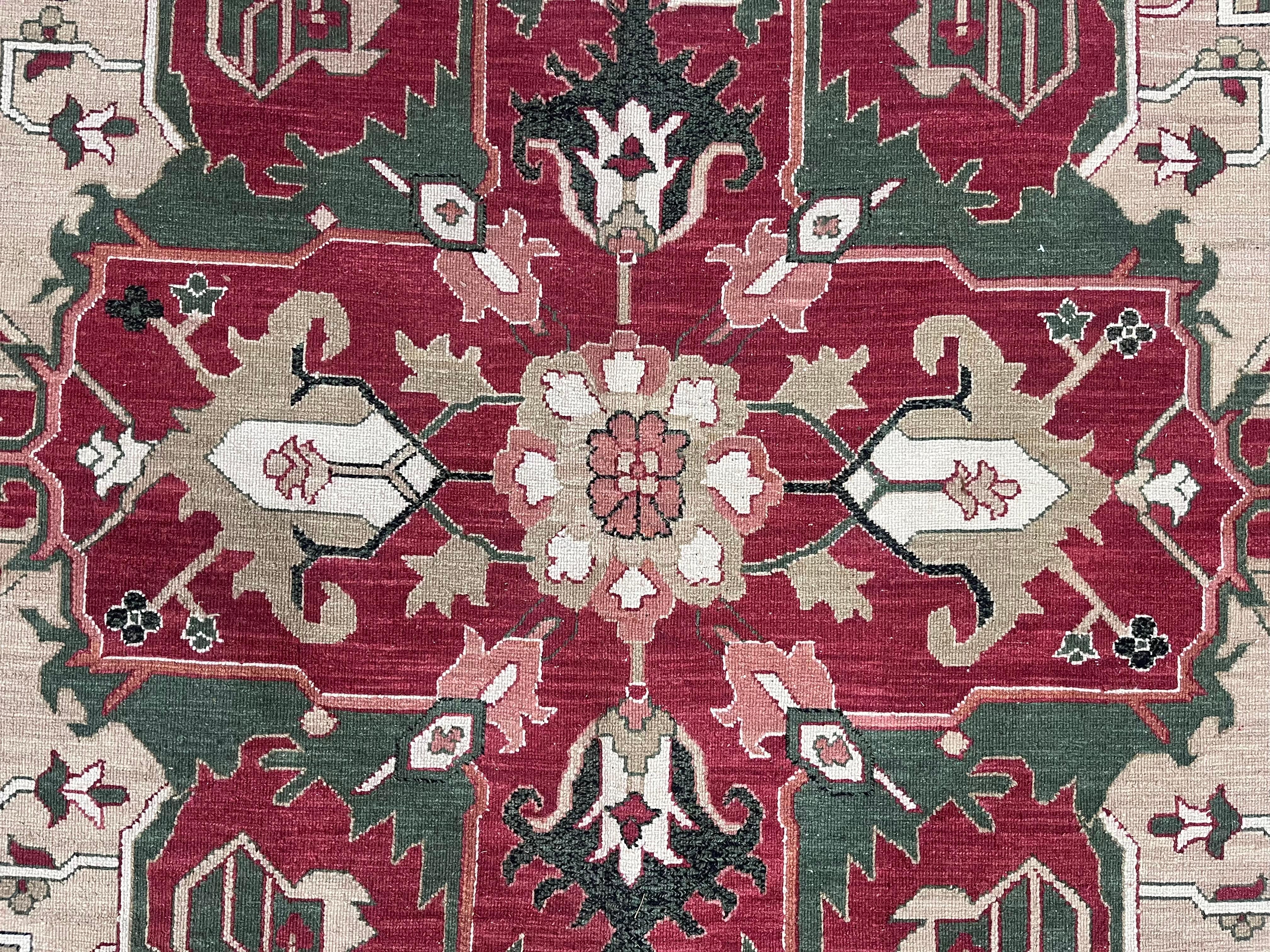 Türkischer Sumak-Teppich 10'0