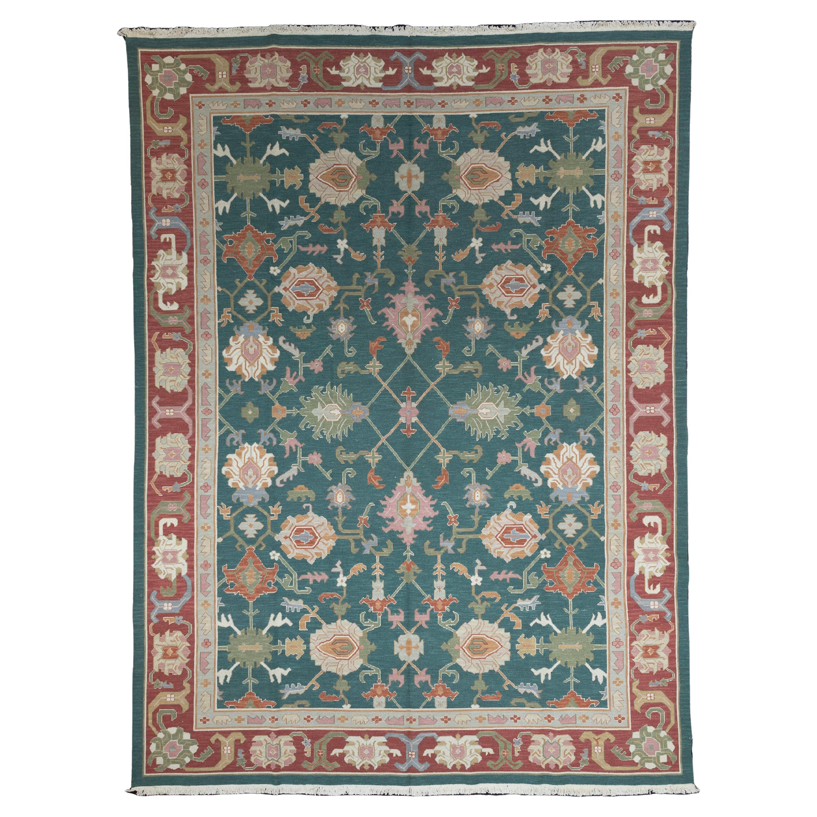 Turkish Sumak Rug 10'0" x 14'0"