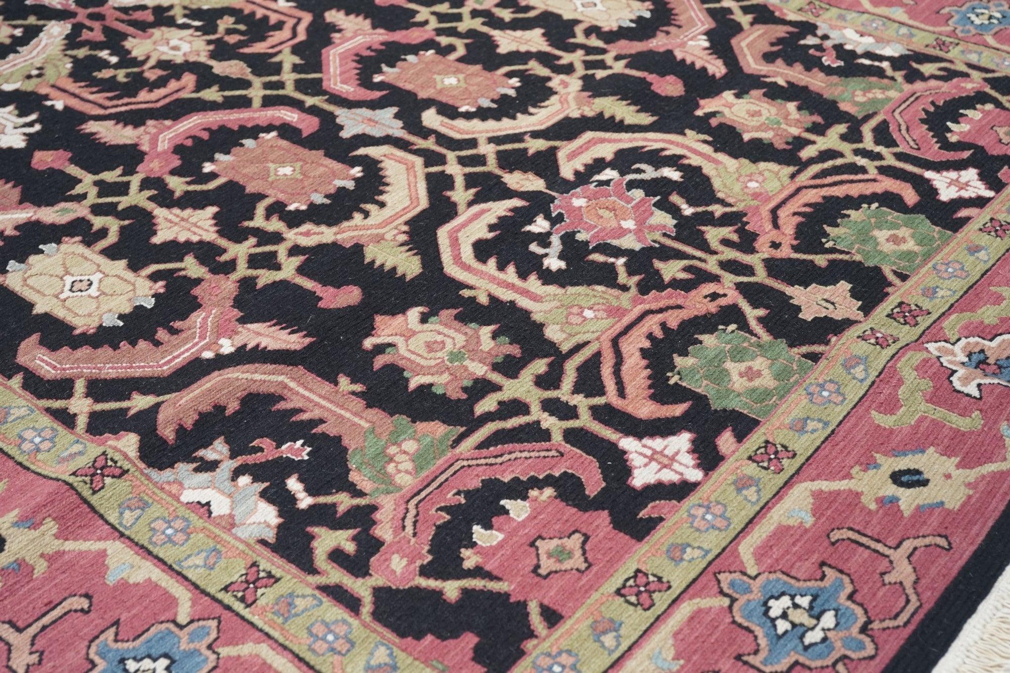 Wool Turkish Sumak Rug 6'0