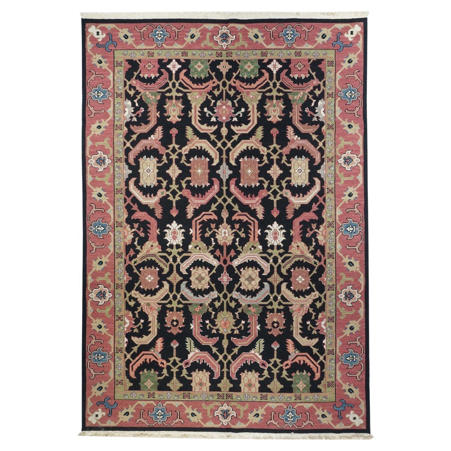 Turkish Sumak Rug 6'0" x 9'0" For Sale