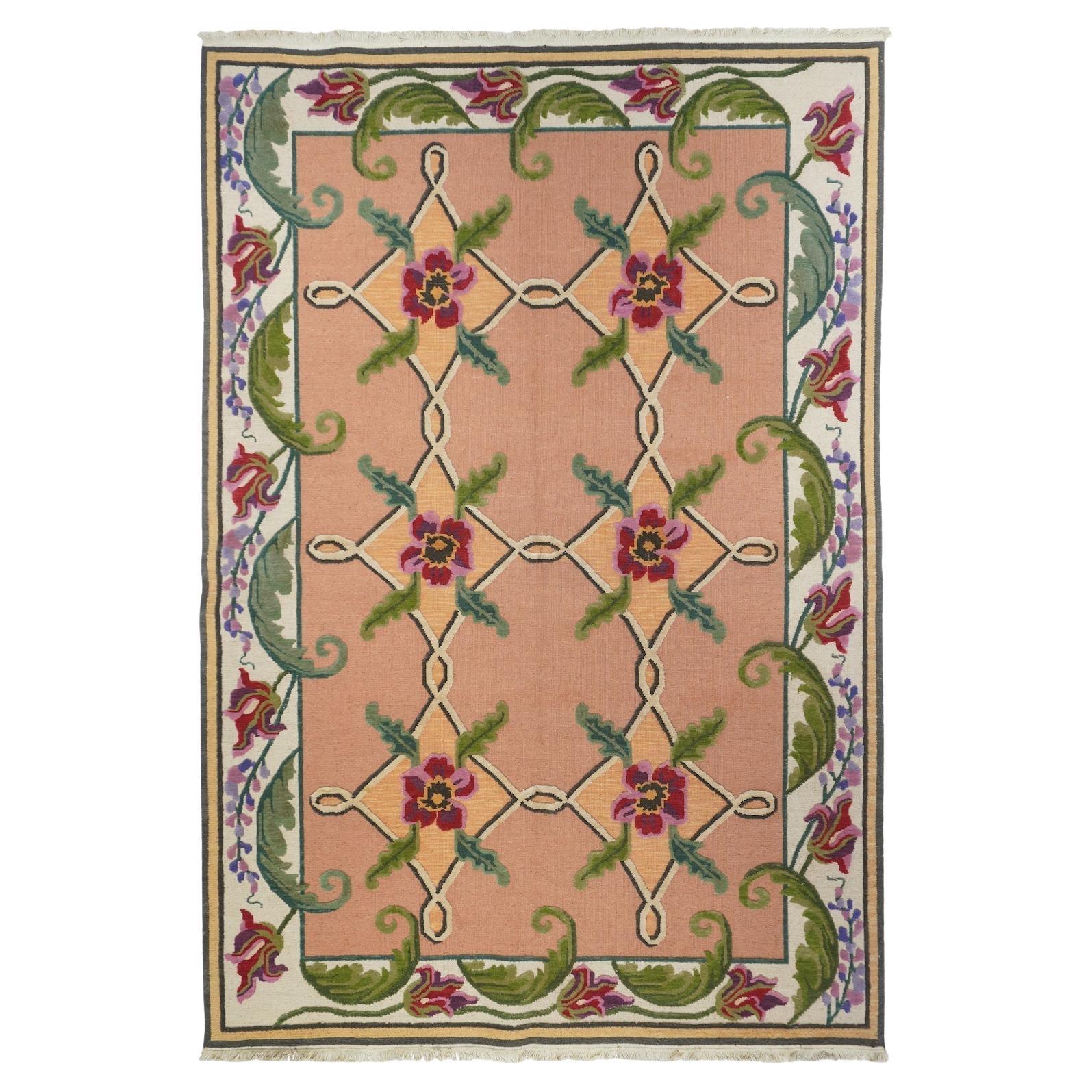 Türkischer Sumak-Teppich 6'0" x 9'0"