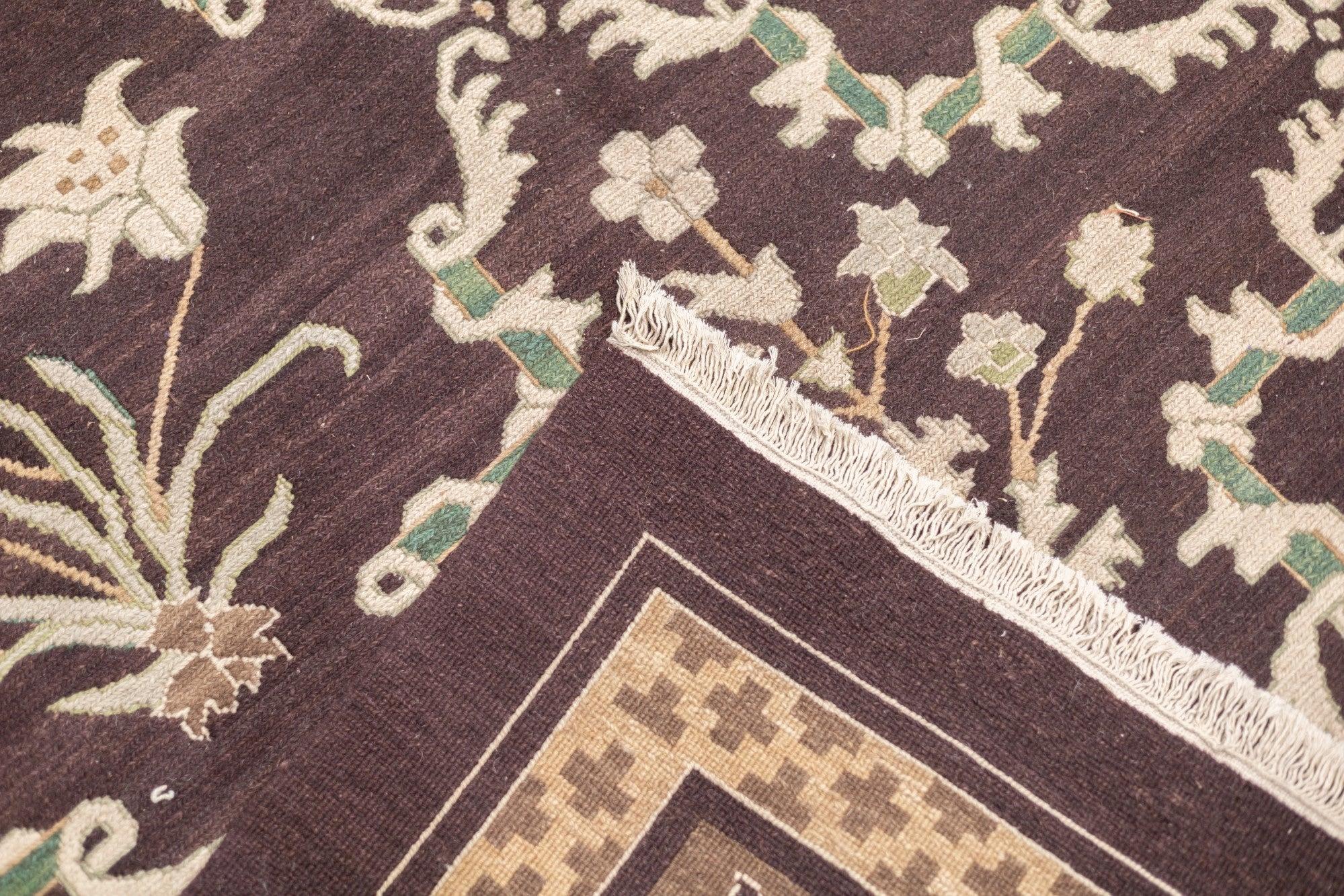 Türkischer Sumak-Teppich 9'0