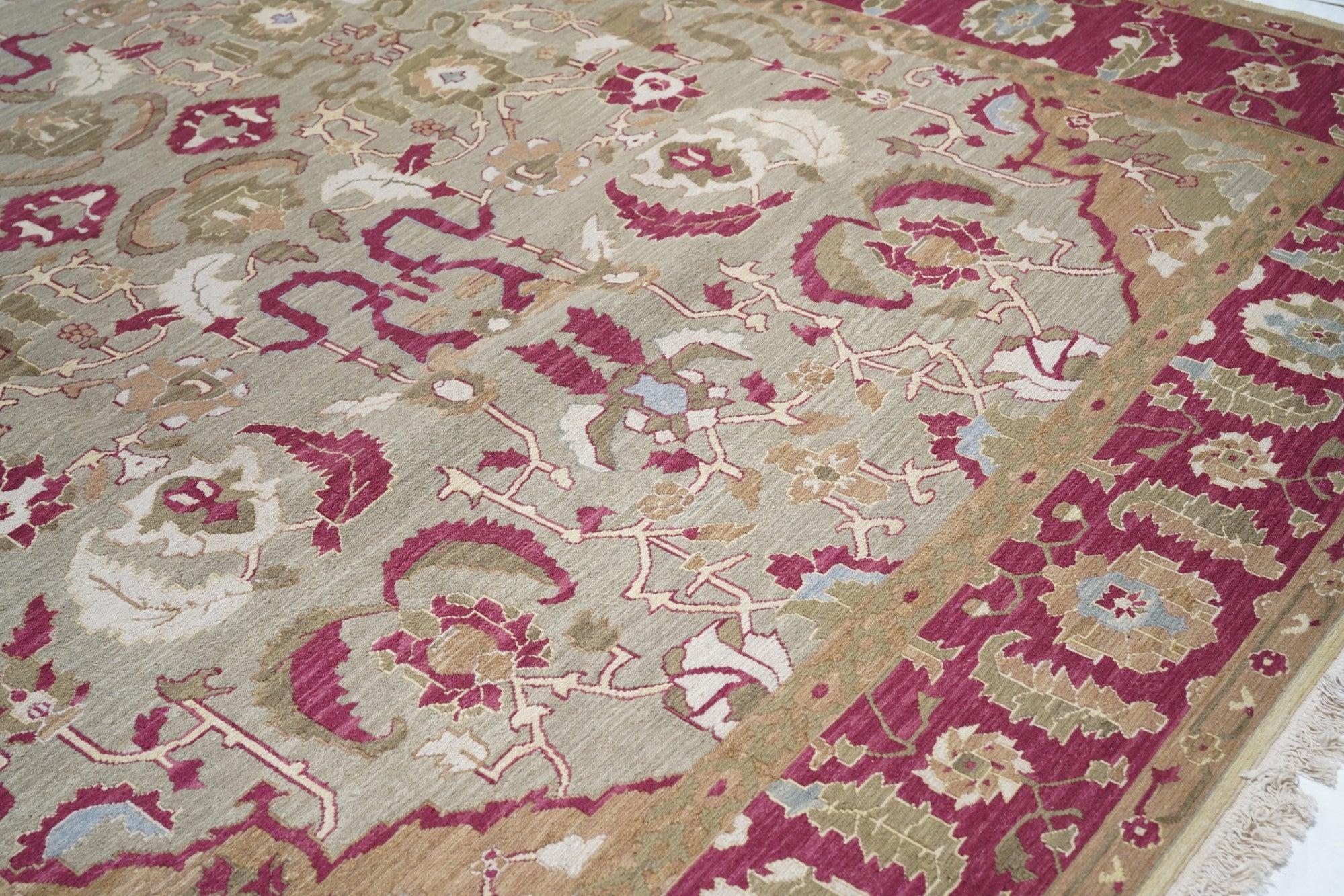 Türkischer Sumak-Teppich 9'0