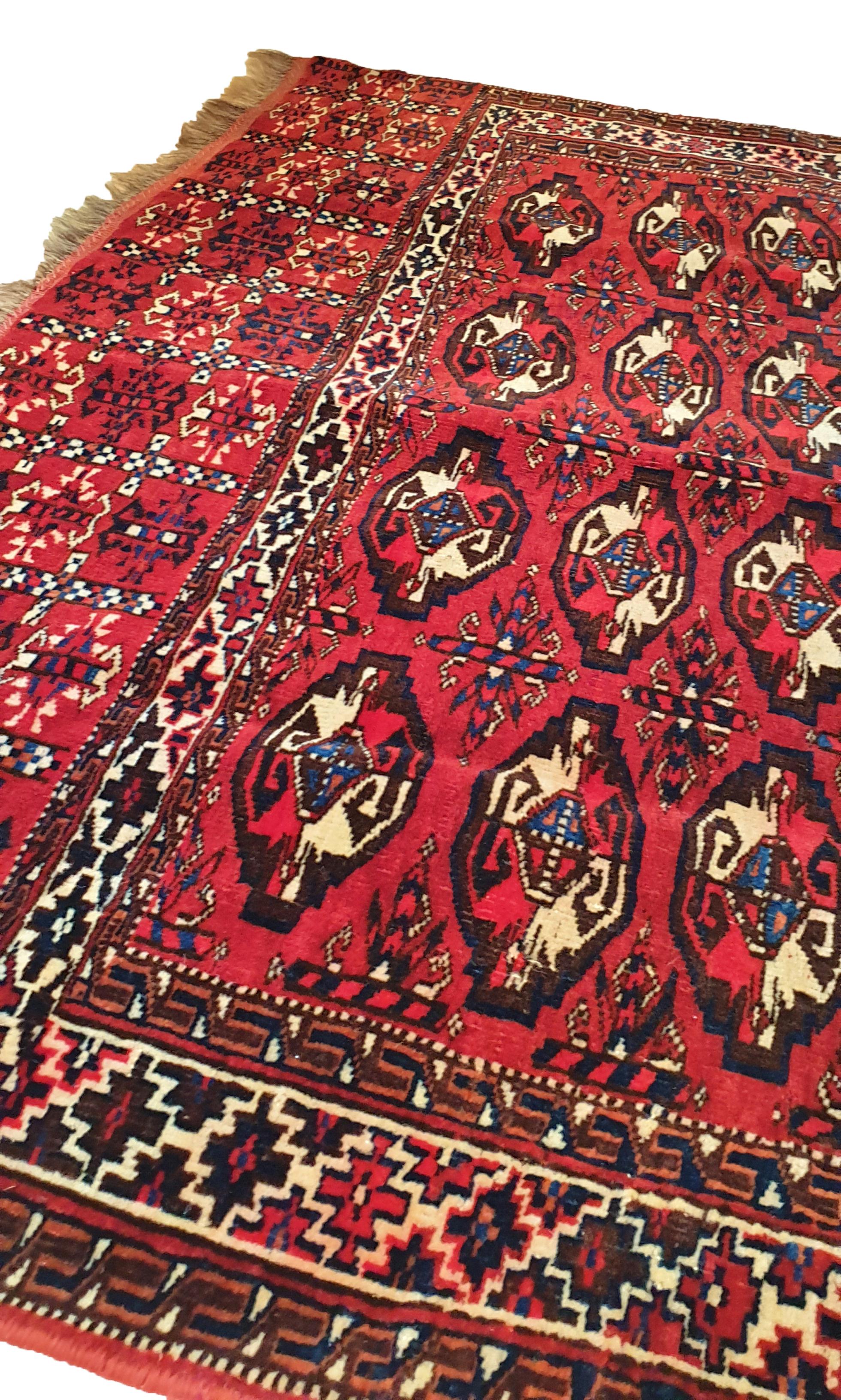 Turkish 651 - Turkmène Tekke Chuval Carpet, 19th Century For Sale