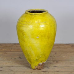 Turkish Terracotta Olive Jar Or Garden Urn