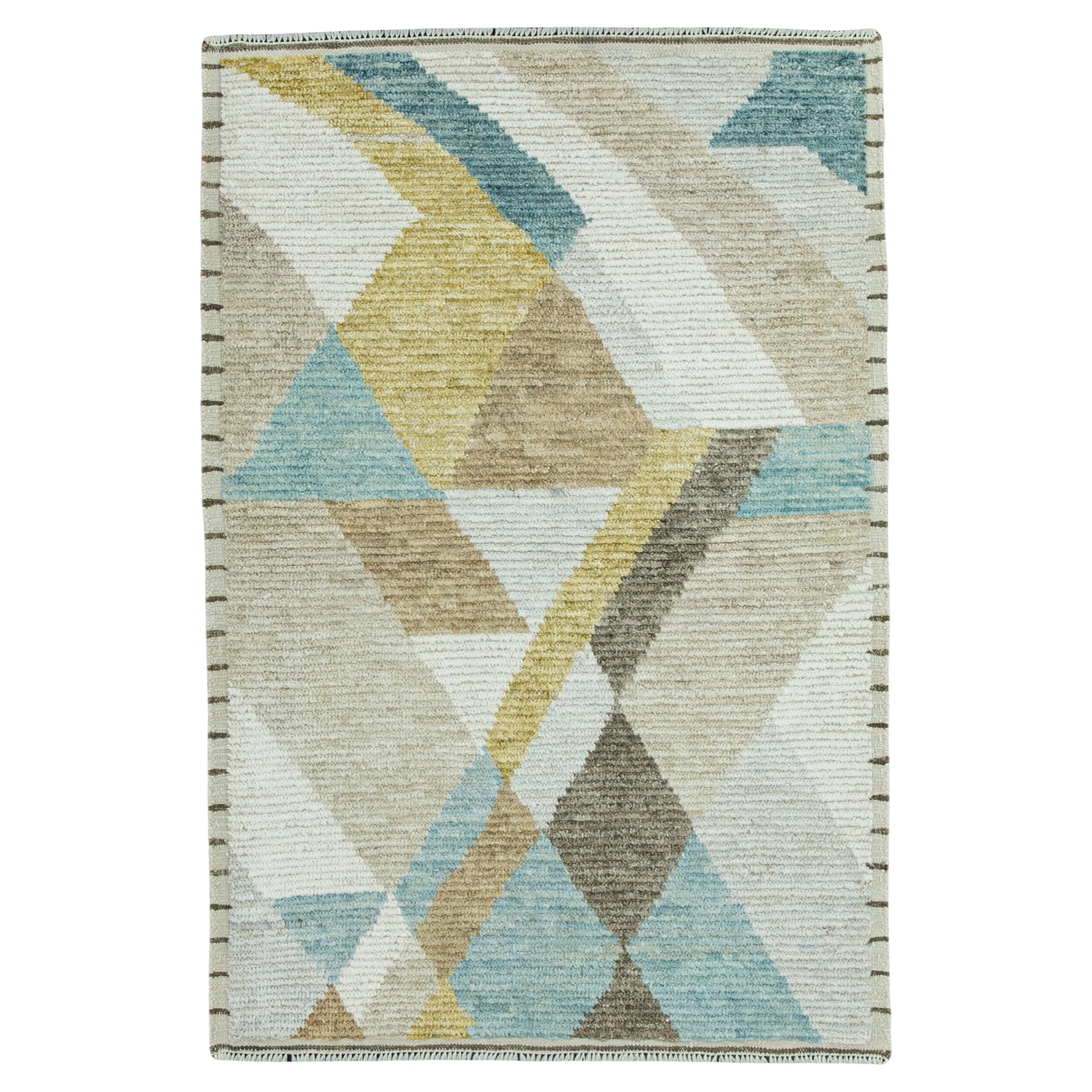 Turkish Tulu Handmade Rug  3'6" x 4'11" #20516