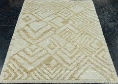 Turkish Tulu Handmade Rug  3'8" x 4'10" #20507