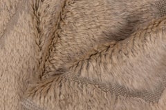 Turkish Tulu Minimalist Cream Ivory