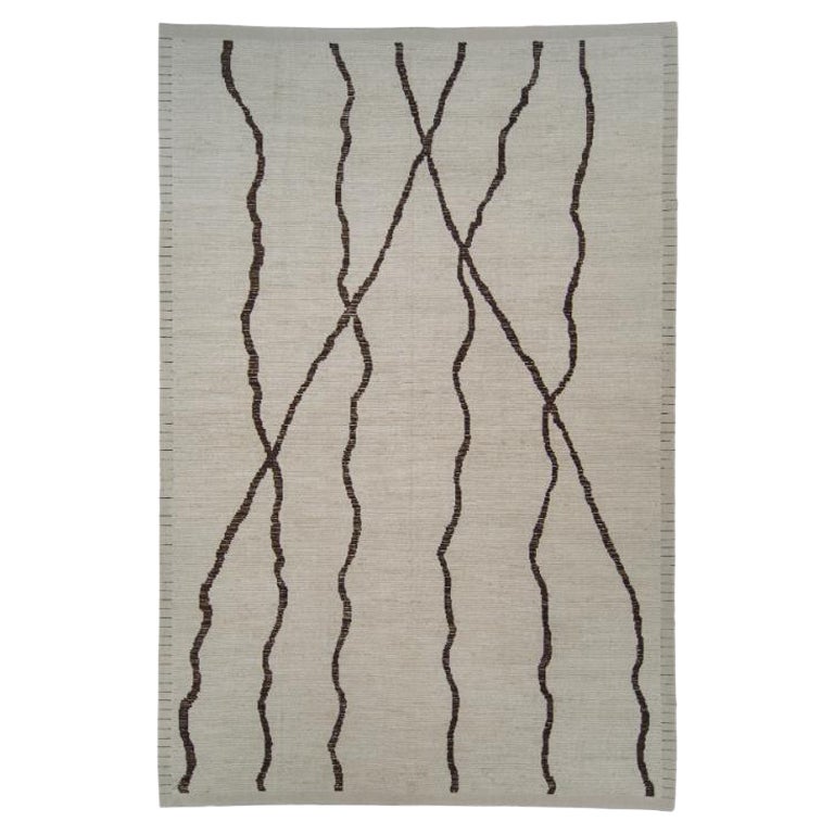 Türkischer Tulu-Teppich Orientalisch Handgefertigt 9'10" x 14' #6220