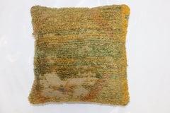 Zabihi Collection Turkish Tulu Shag Rug Pillow