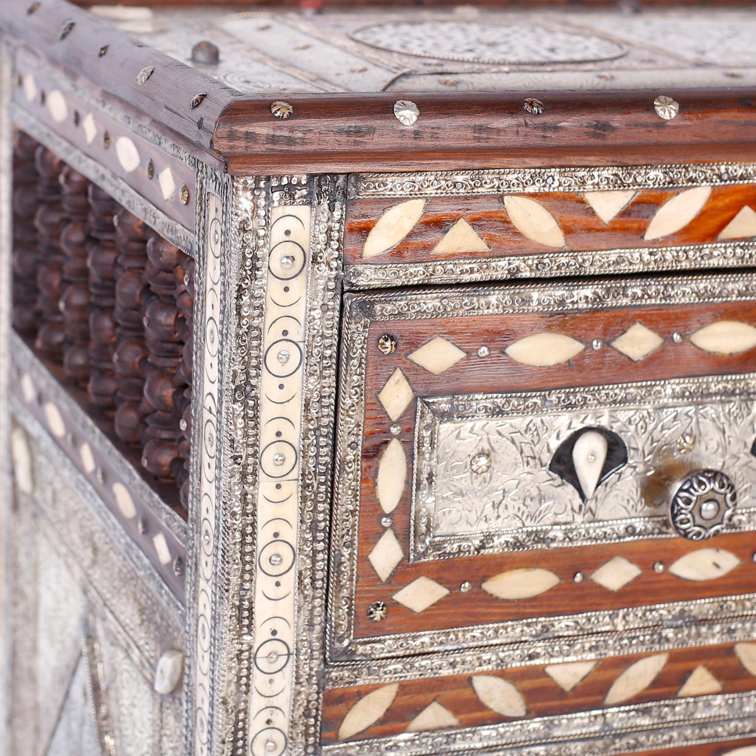 Bone Turkish Two-Door Chest