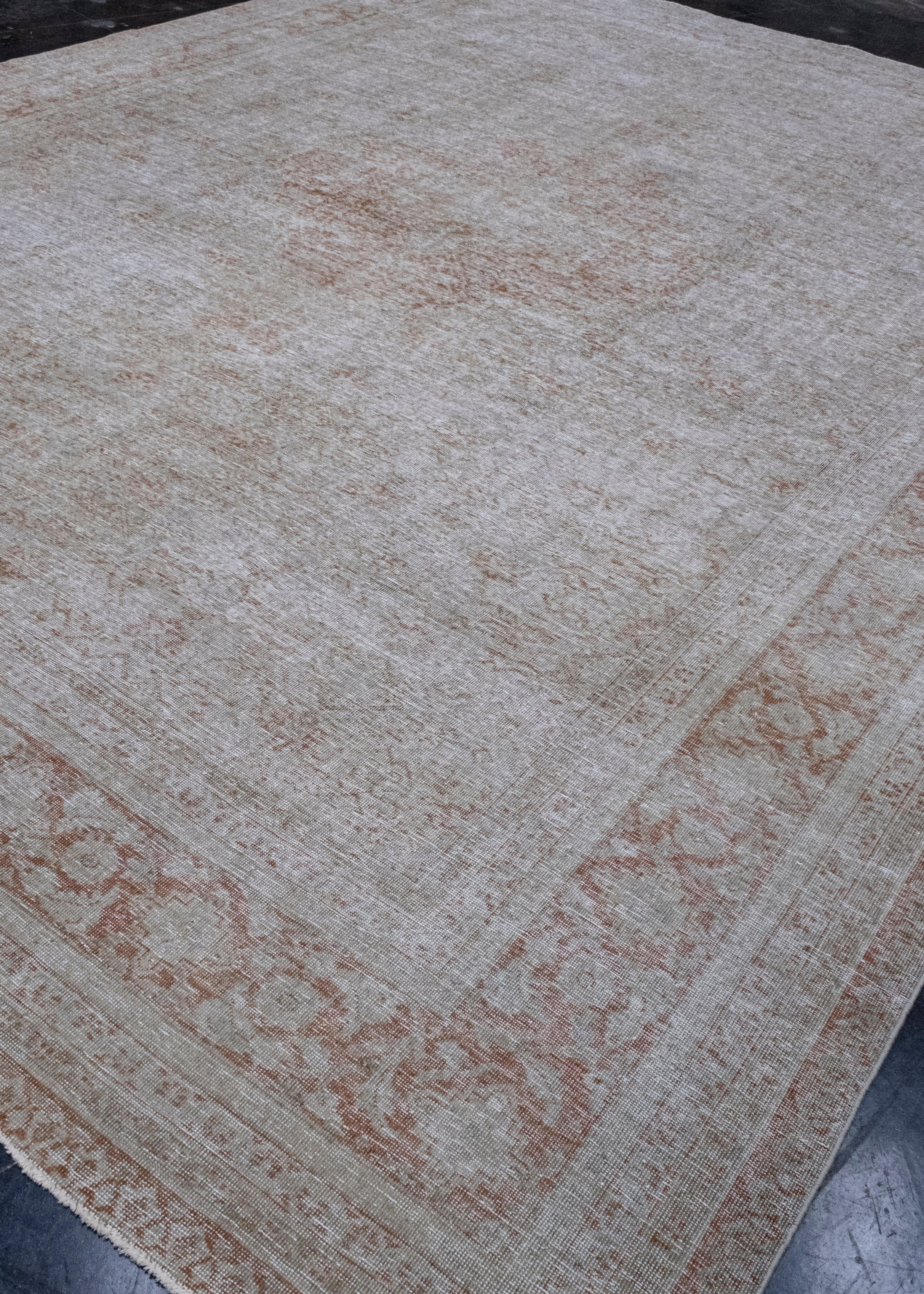 Türkischer Anatolischer Vintage-Teppich 11'8