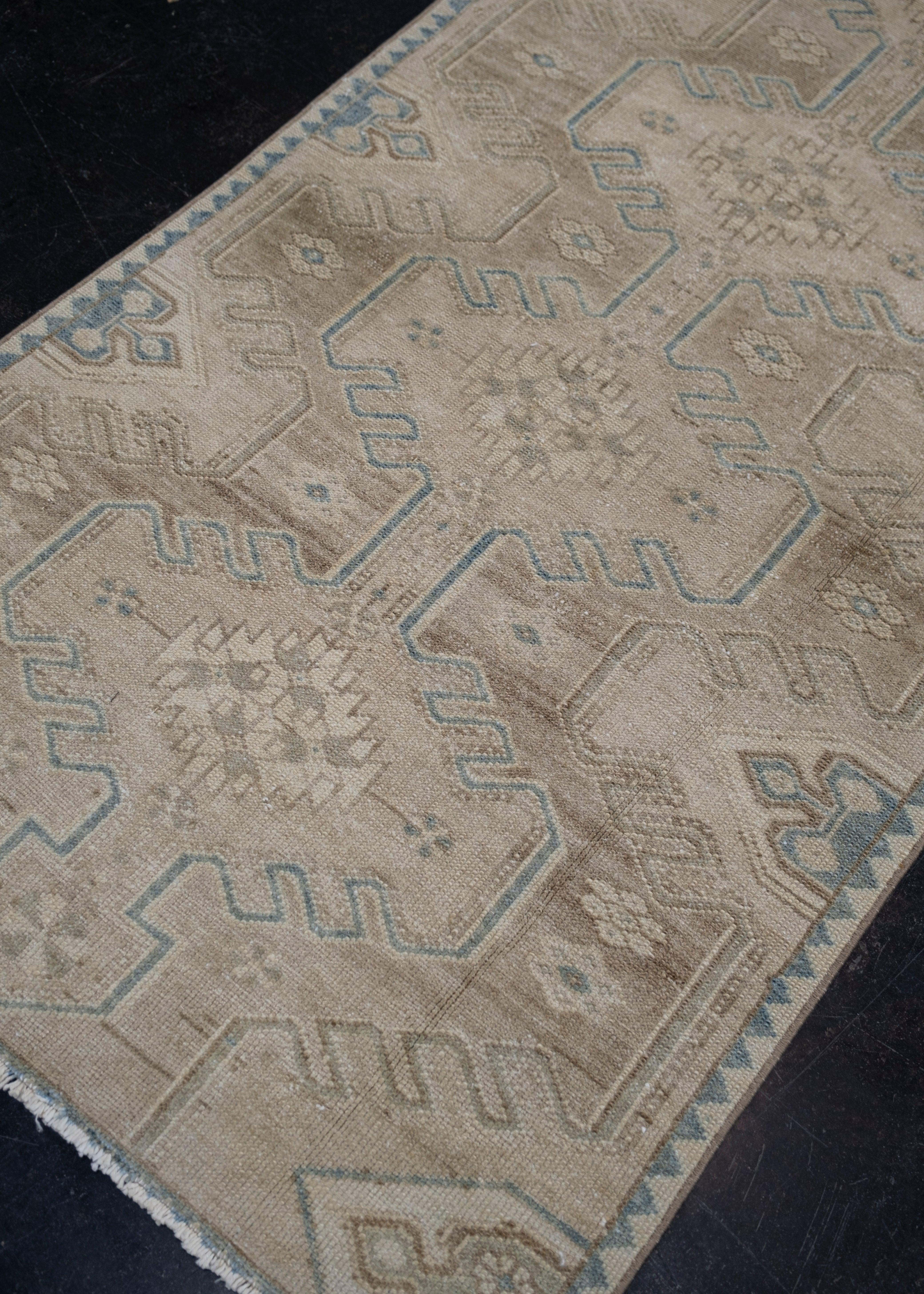 Turkish Vintage Anatolian Rug 2'10