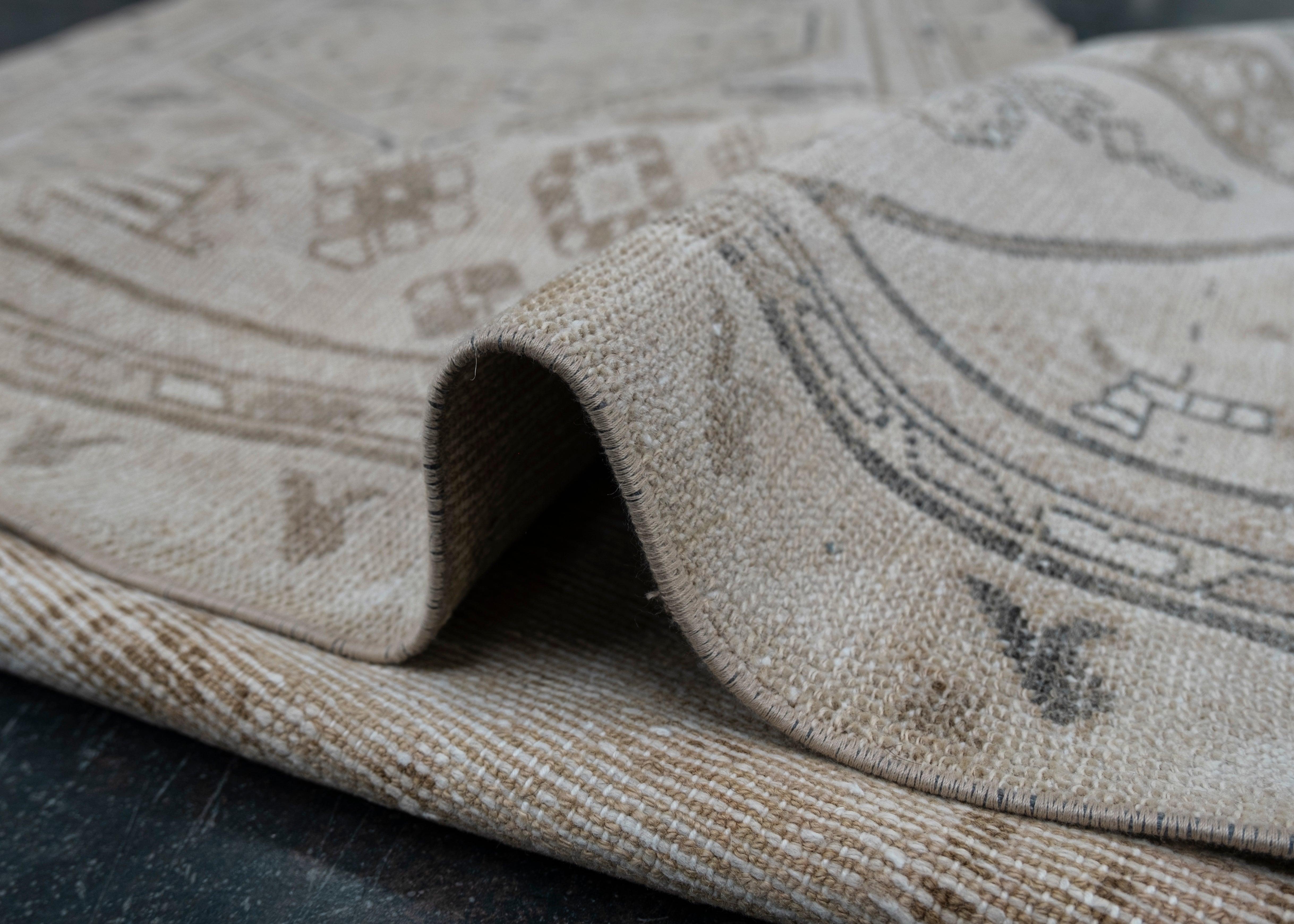 Turkish Vintage Anatolian Rug 2'11