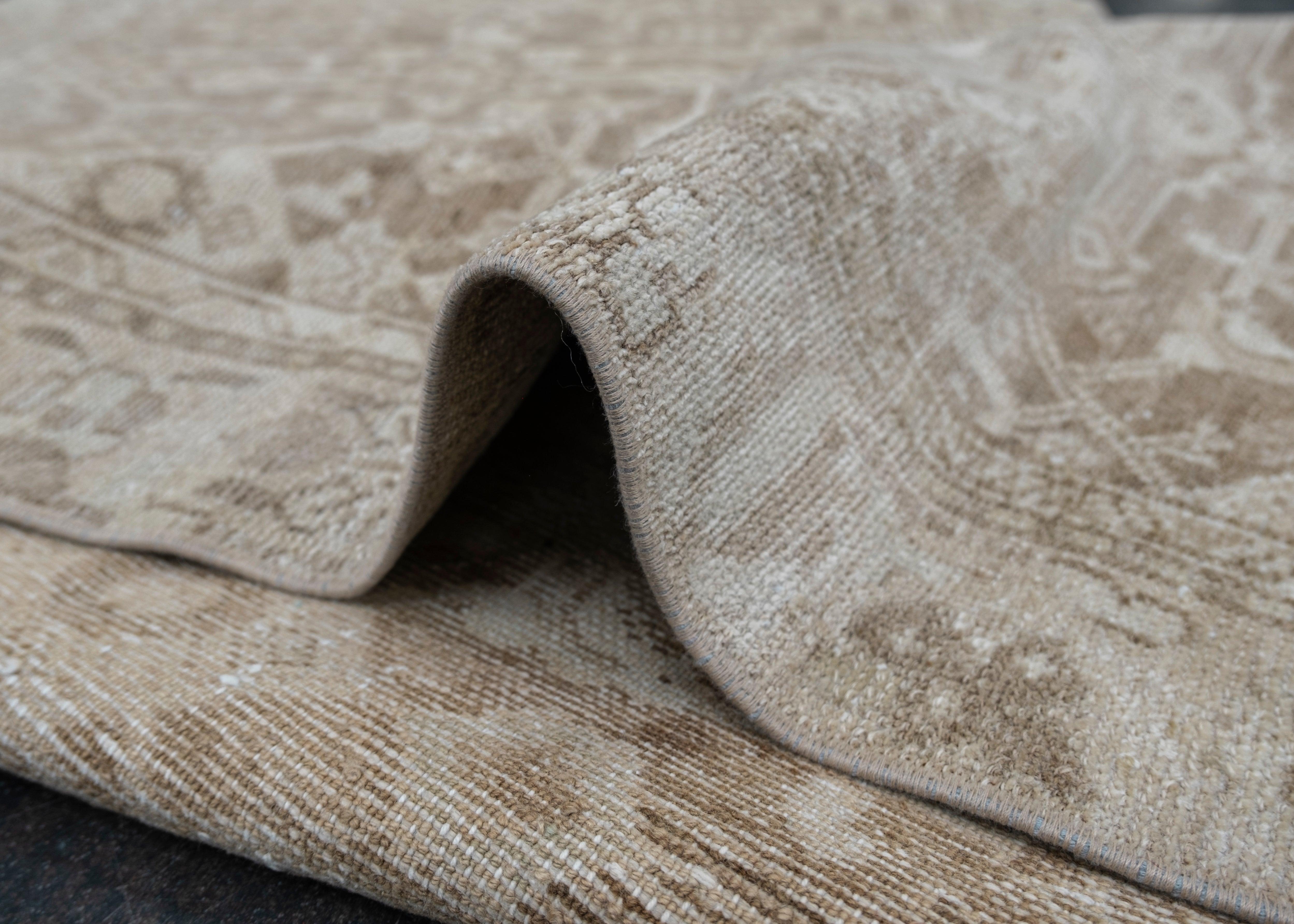 Contemporary Turkish Vintage Anatolian Rug 2'11
