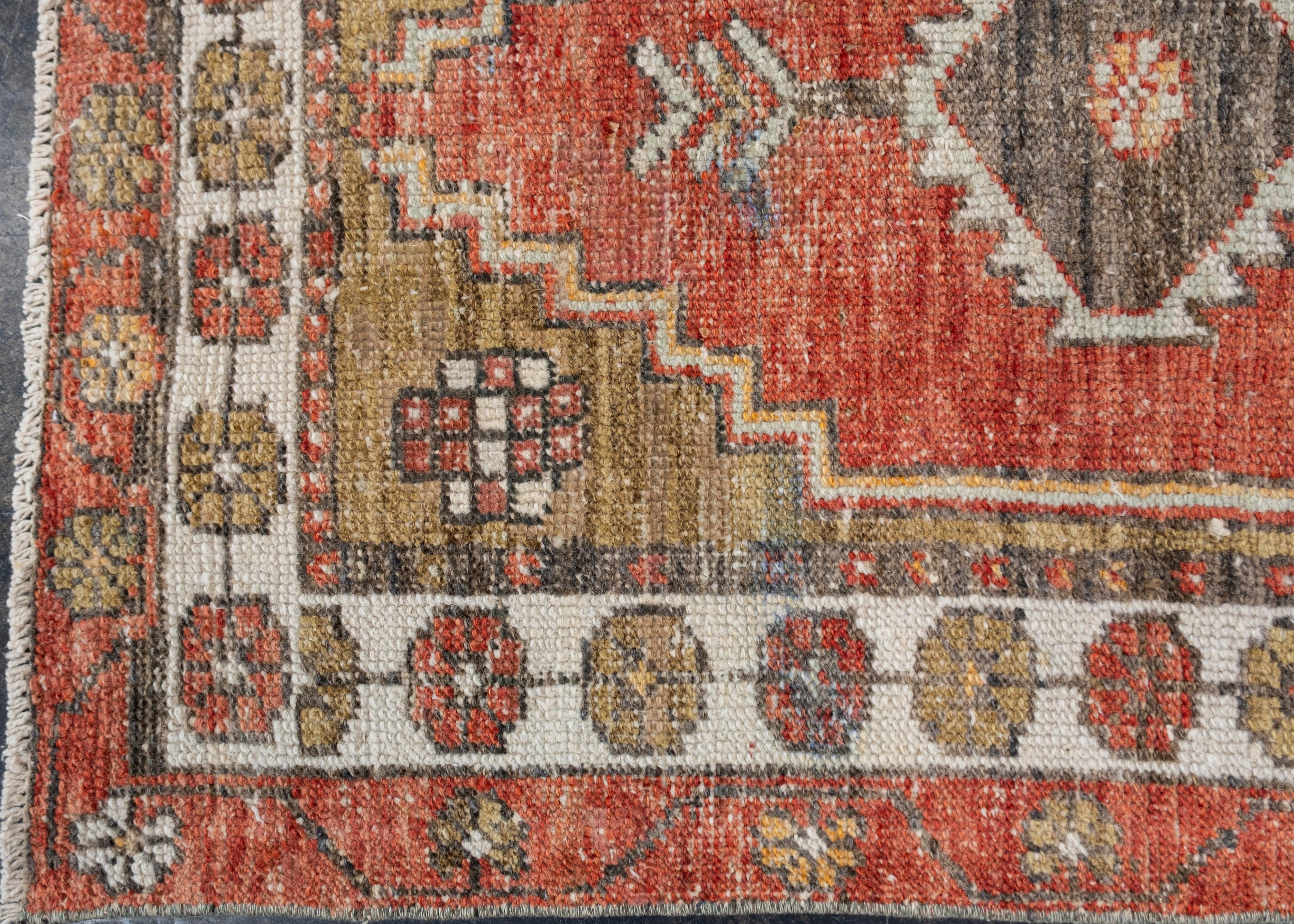 Turkish Vintage Anatolian Rug 2'4