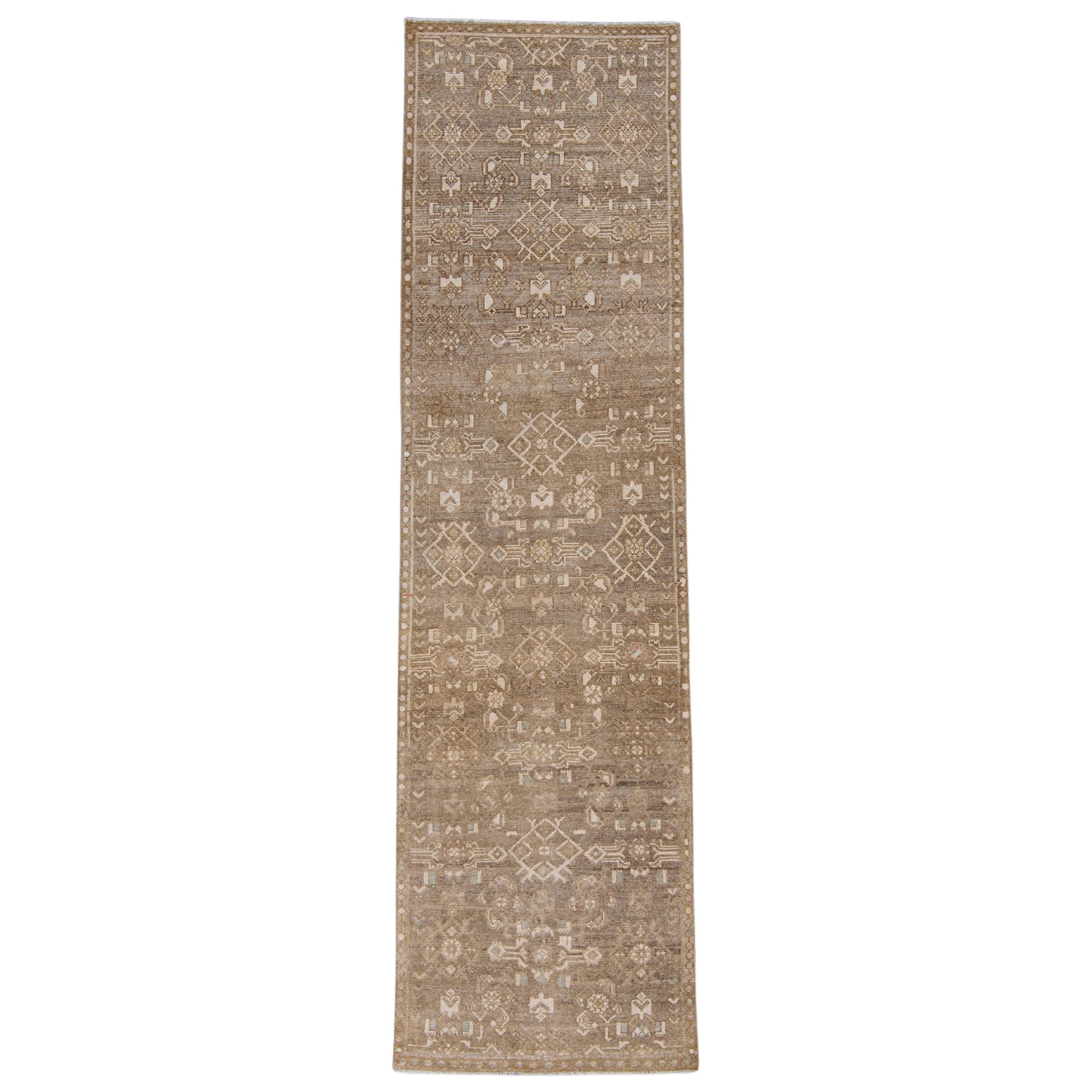 Türkischer Vintage-Teppich aus Anatolien 2'5" x 8'10" #6014