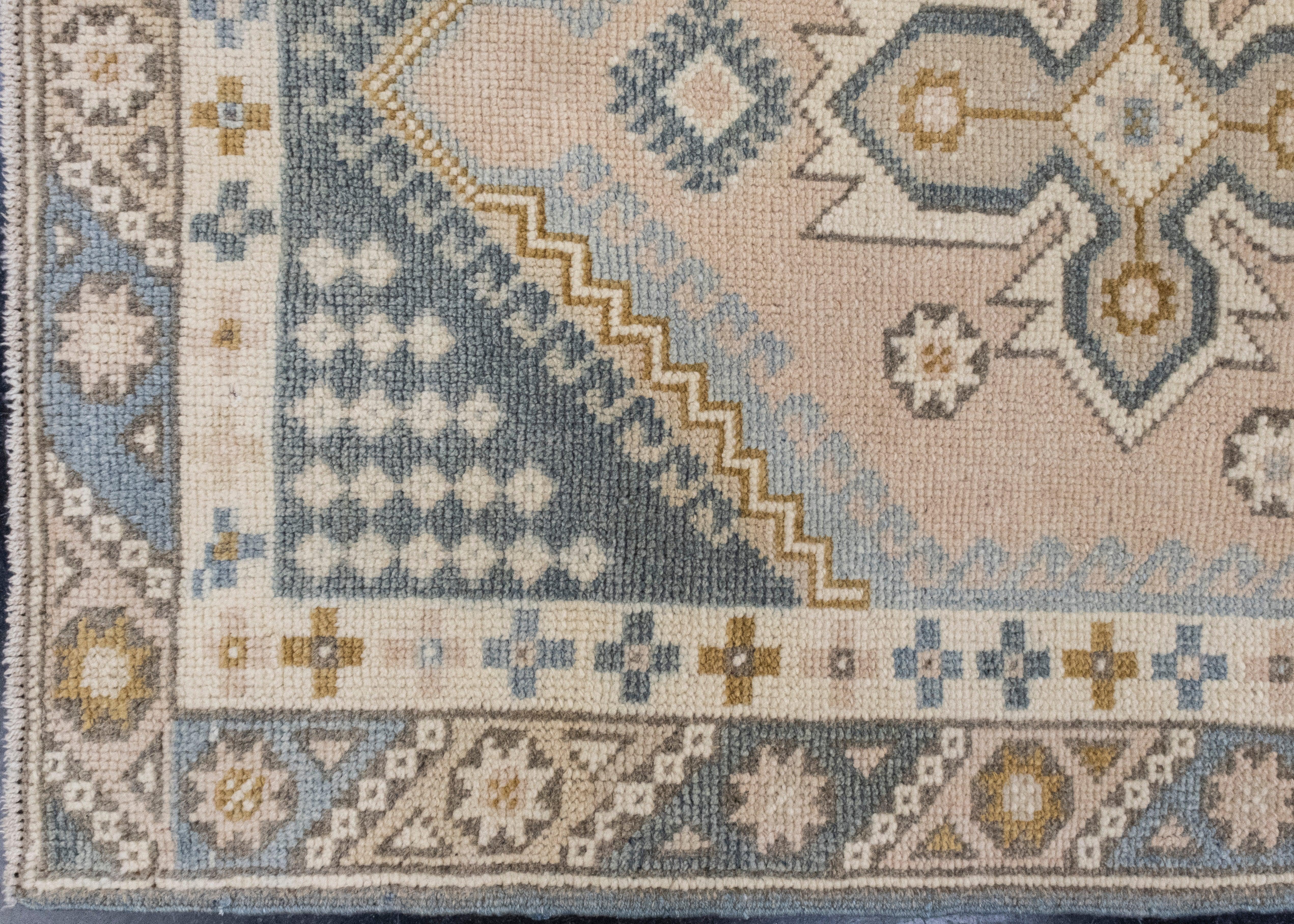 Turc Tapis turc vintage d'Anatolie 2'7