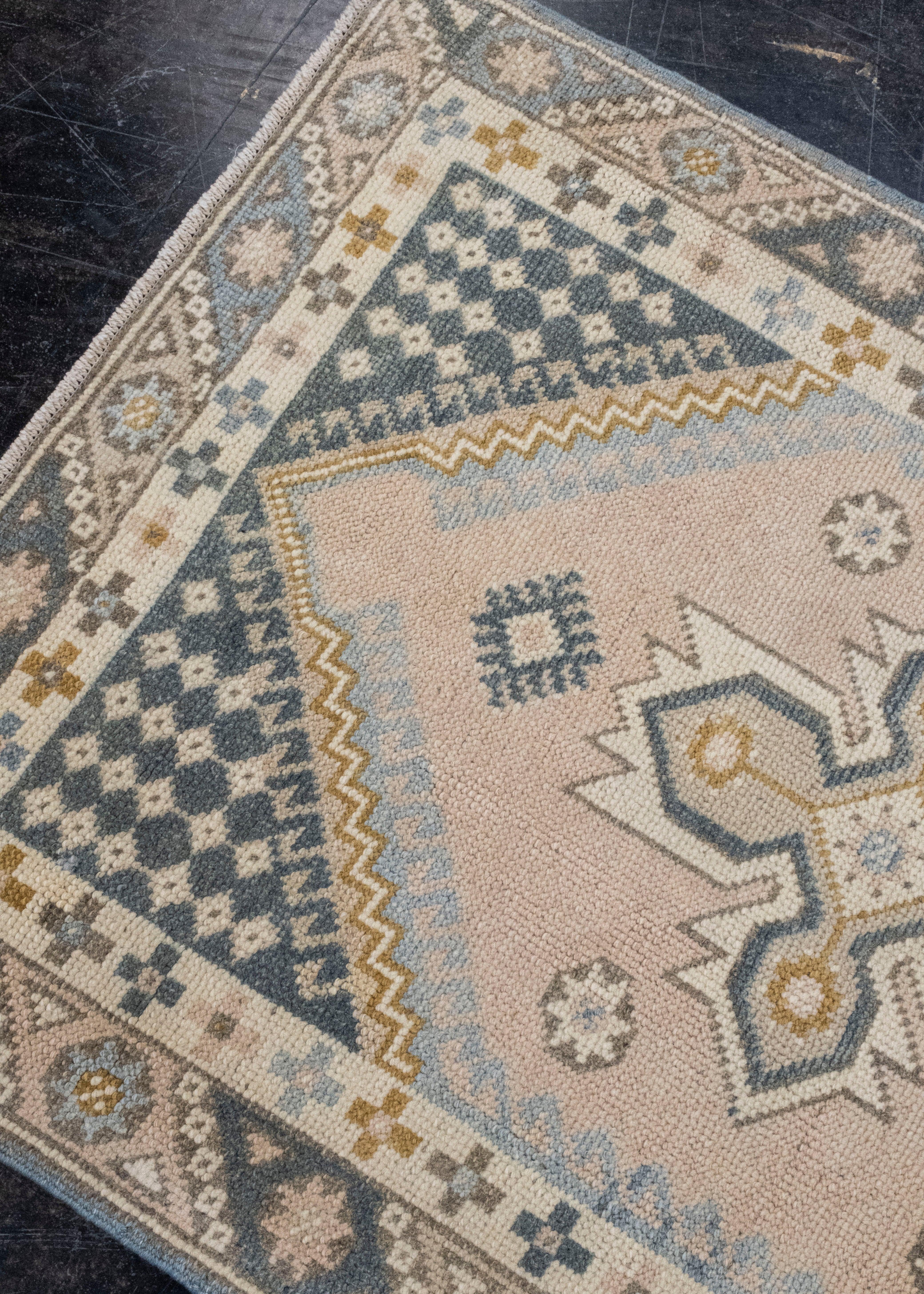 XXIe siècle et contemporain Tapis turc vintage d'Anatolie 2'7