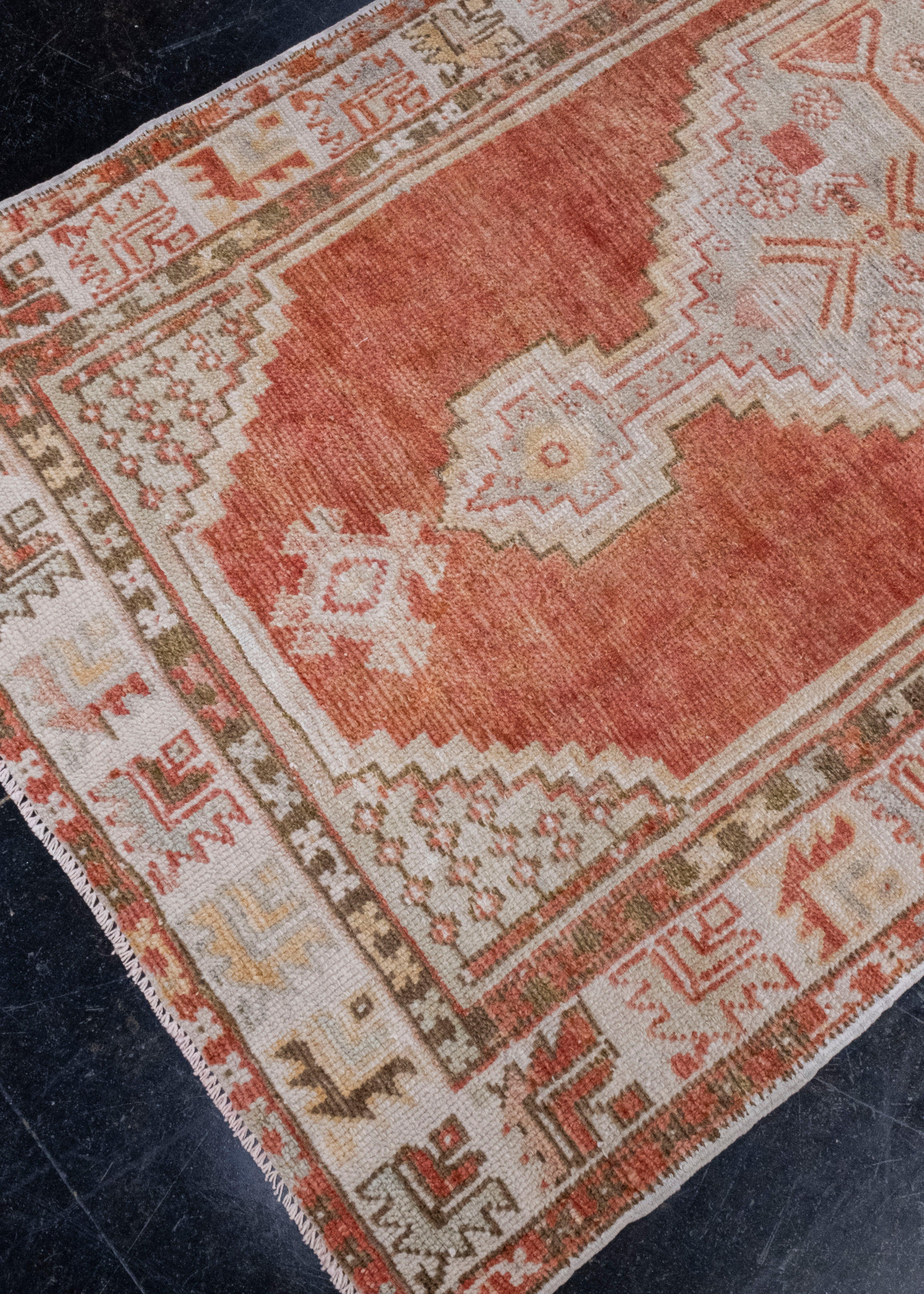 Tappeto Vintage Anatolian Turco 2'8