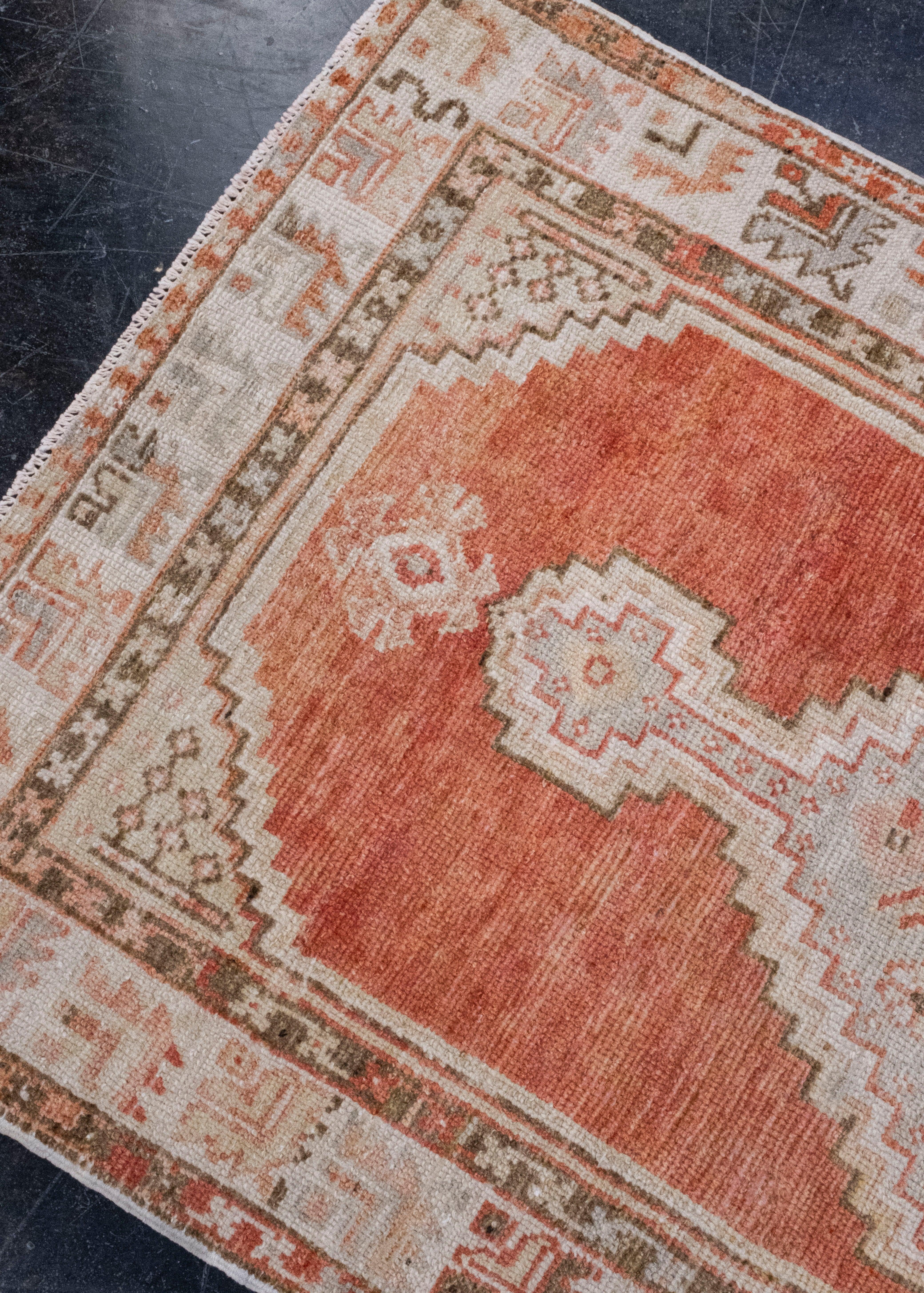 Lana Tappeto Vintage Anatolian Turco 2'8