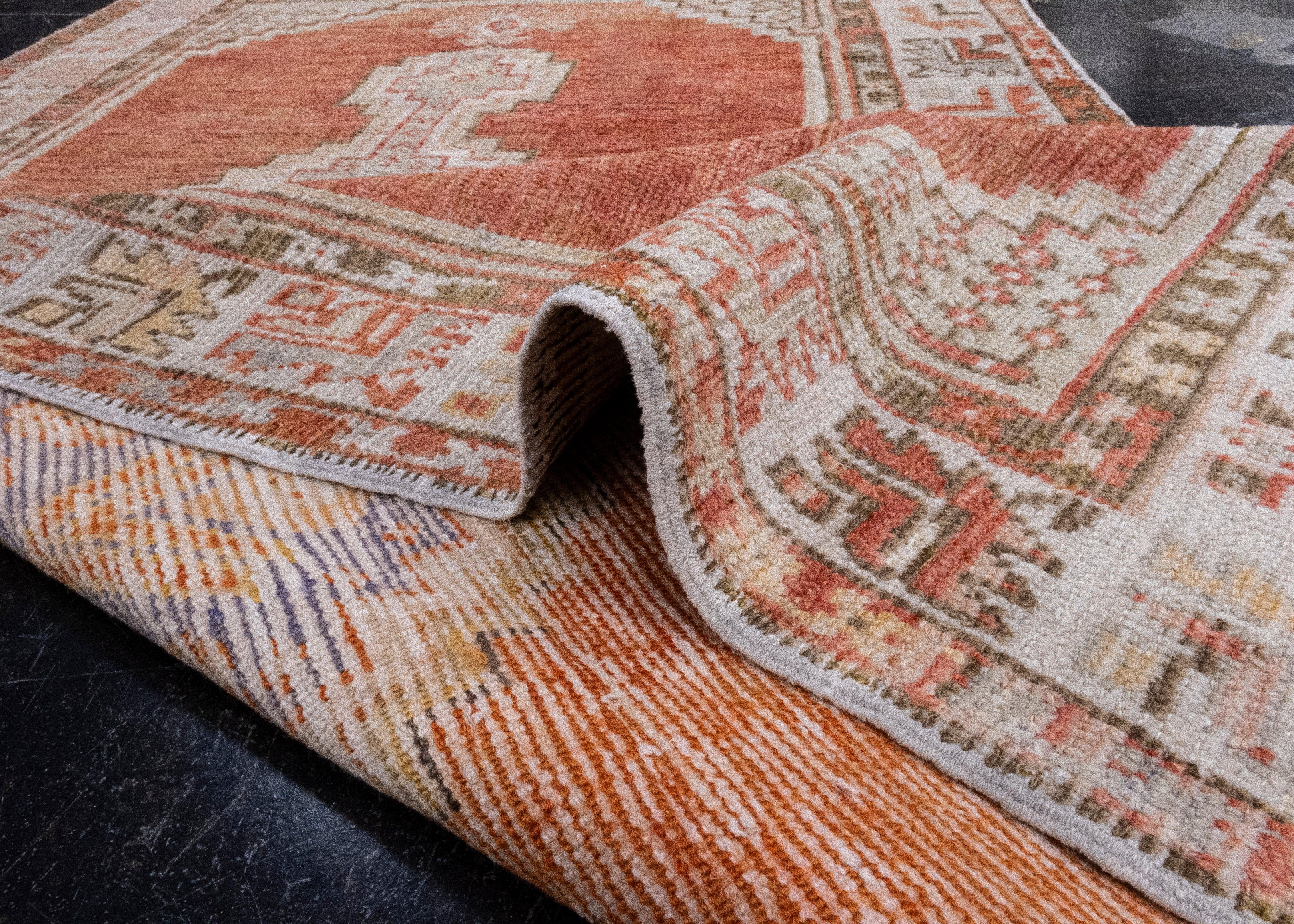Tappeto Vintage Anatolian Turco 2'8