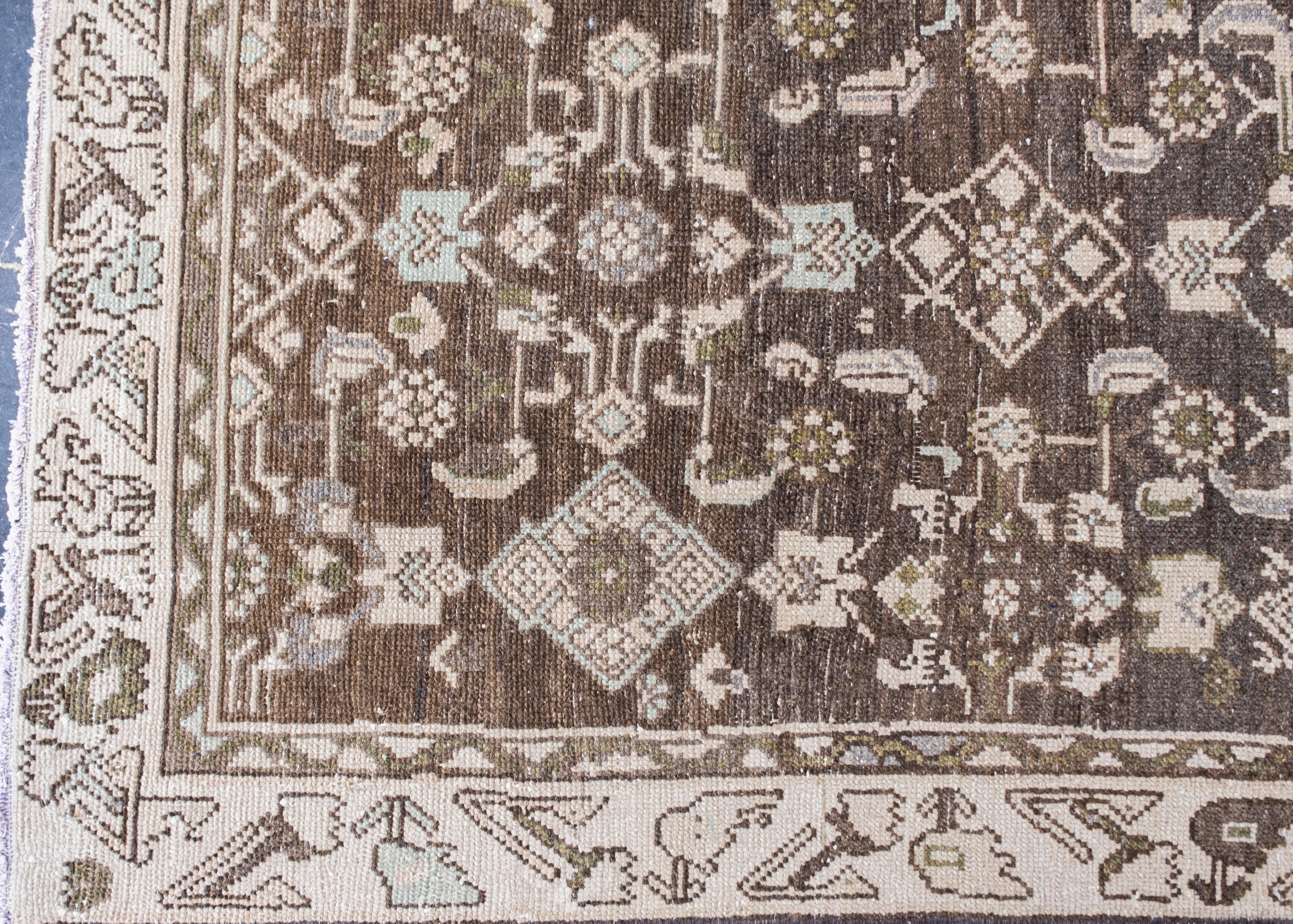 Turkish Vintage Anatolian Rug 3' x 12'3