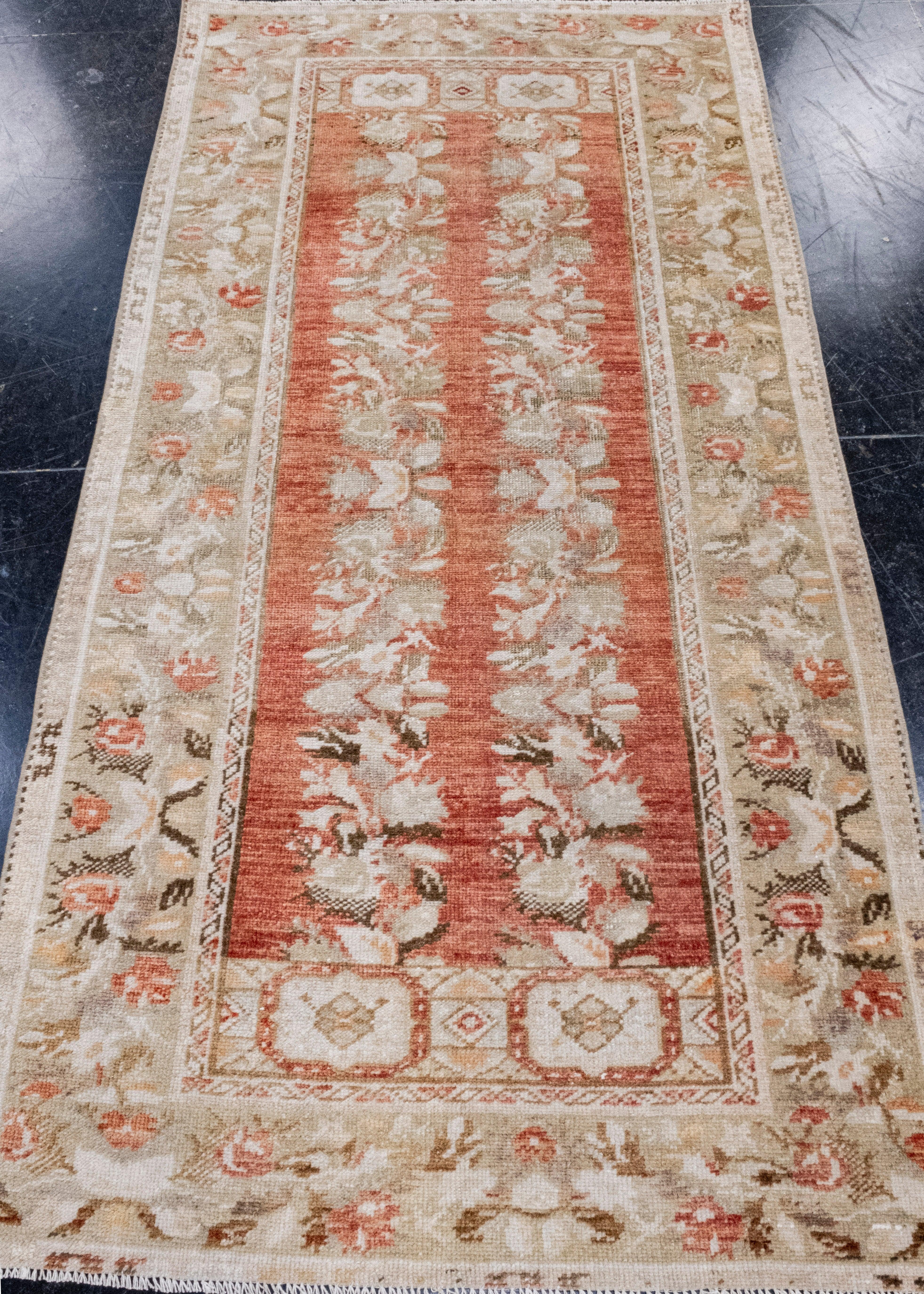 Turkish Vintage Anatolian Rug 3' x 6'2