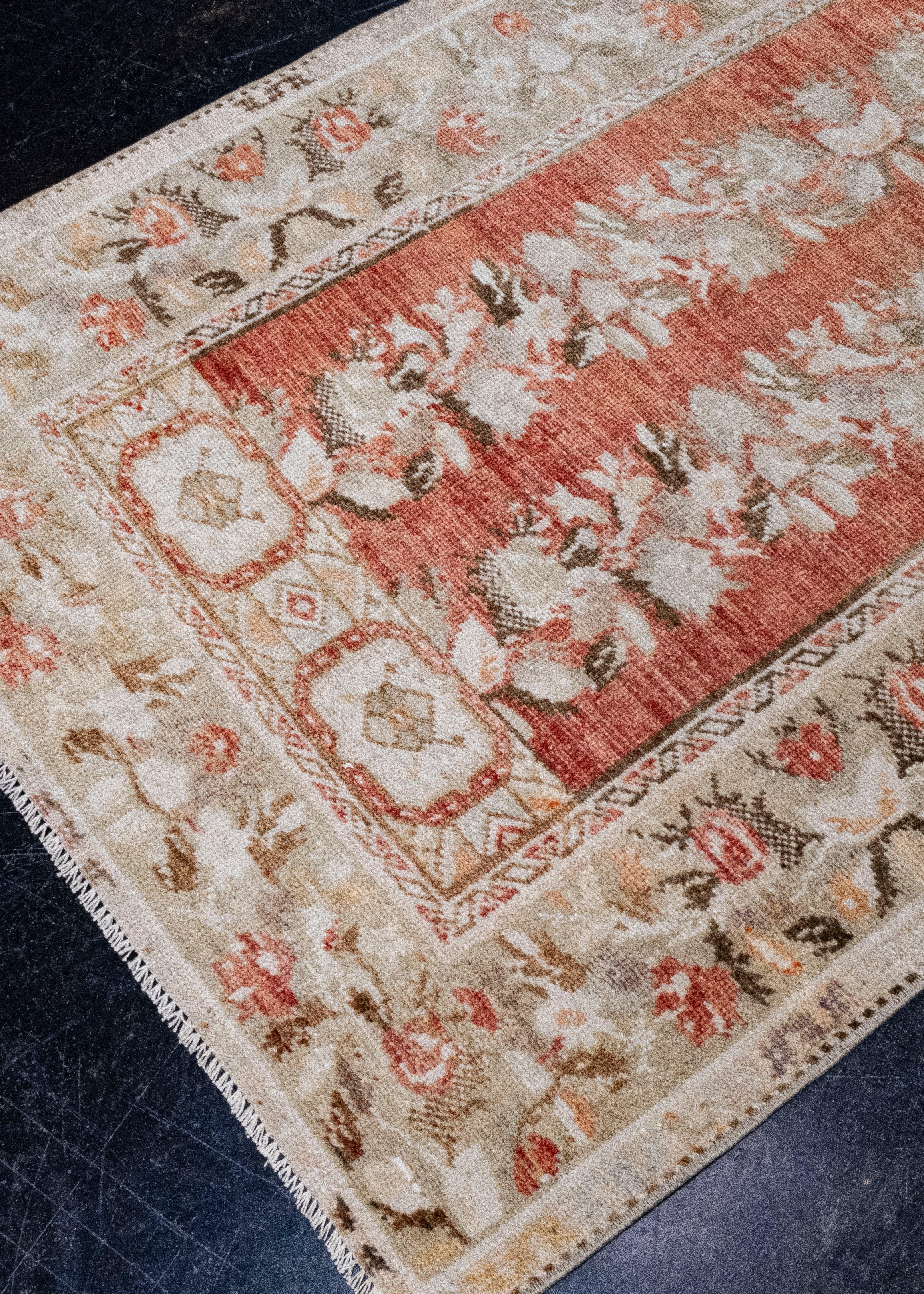 Turkish Vintage Anatolian Rug 3' x 6'2