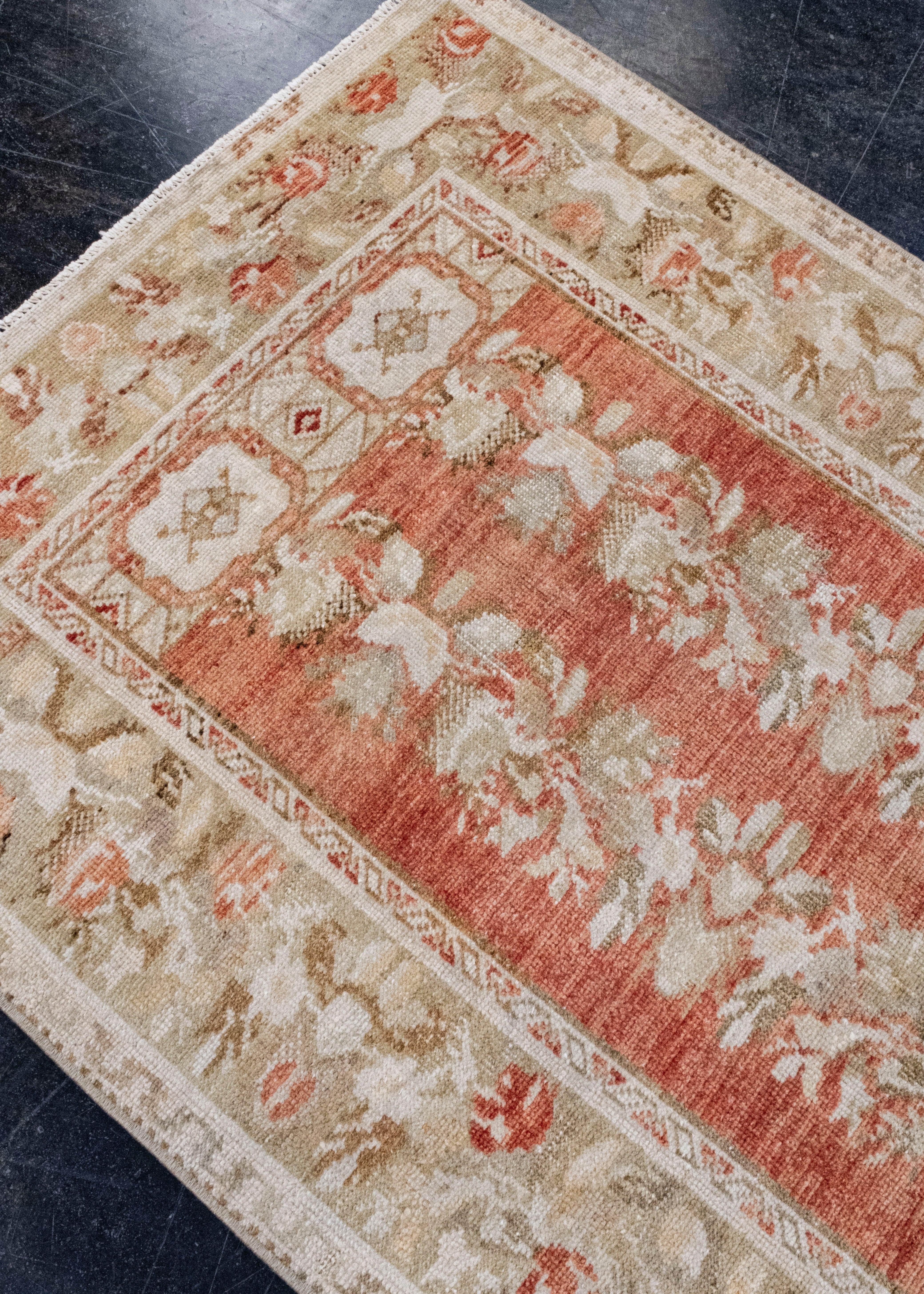 Wool Turkish Vintage Anatolian Rug 3' x 6'2