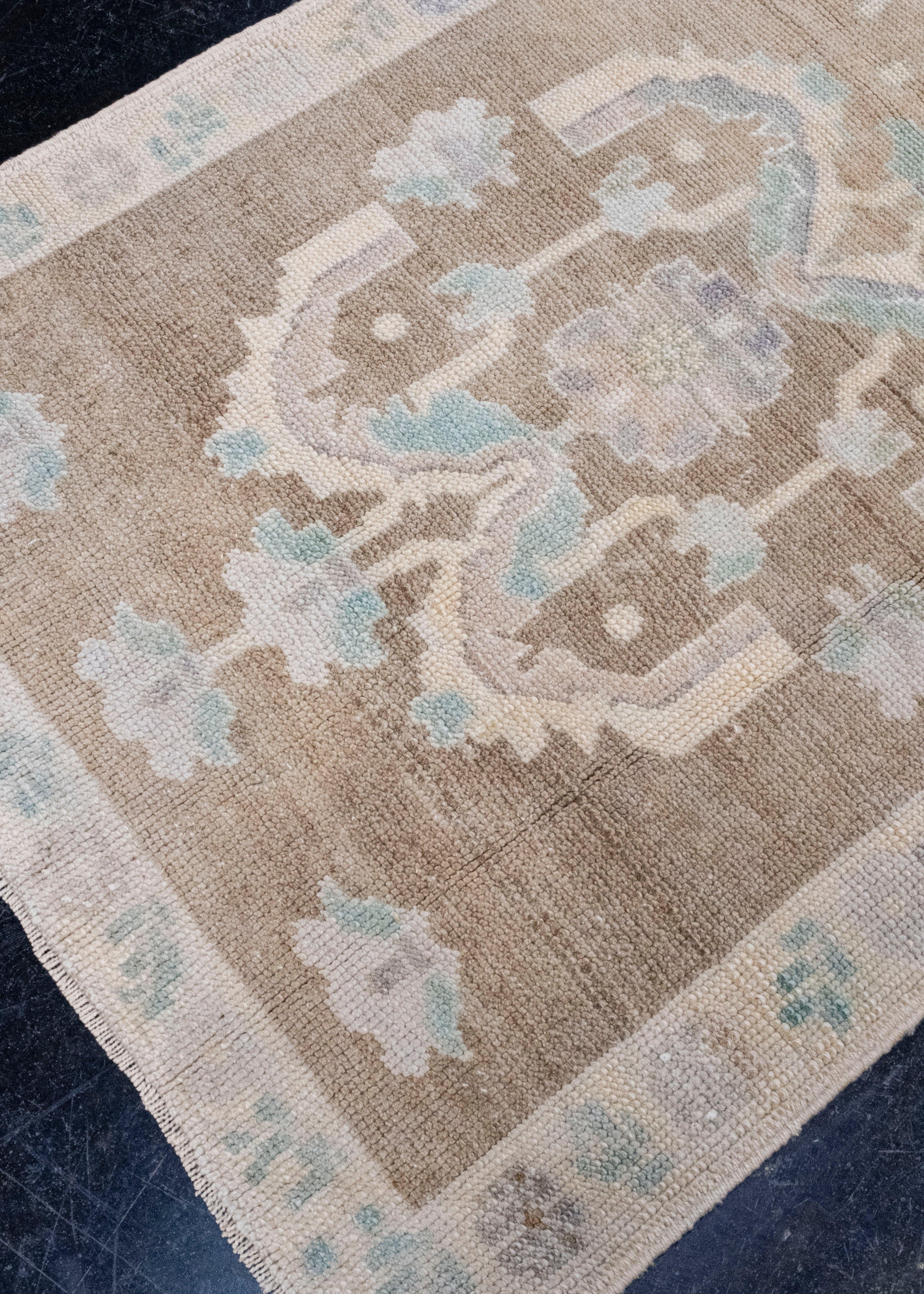 Türkischer Anatolischer Vintage-Teppich 3' x 6'3