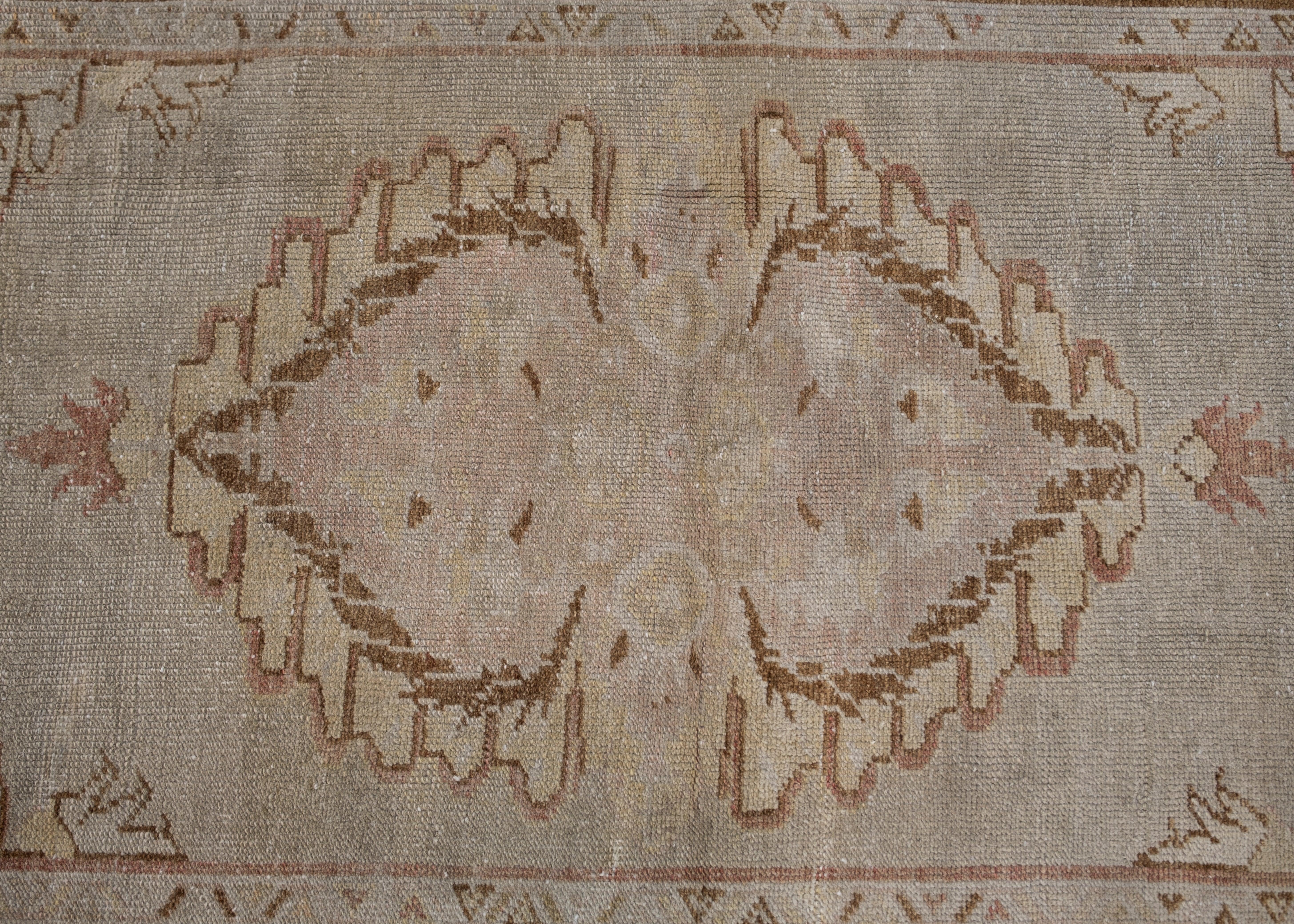 Türkischer Anatolischer Vintage-Teppich 3'3