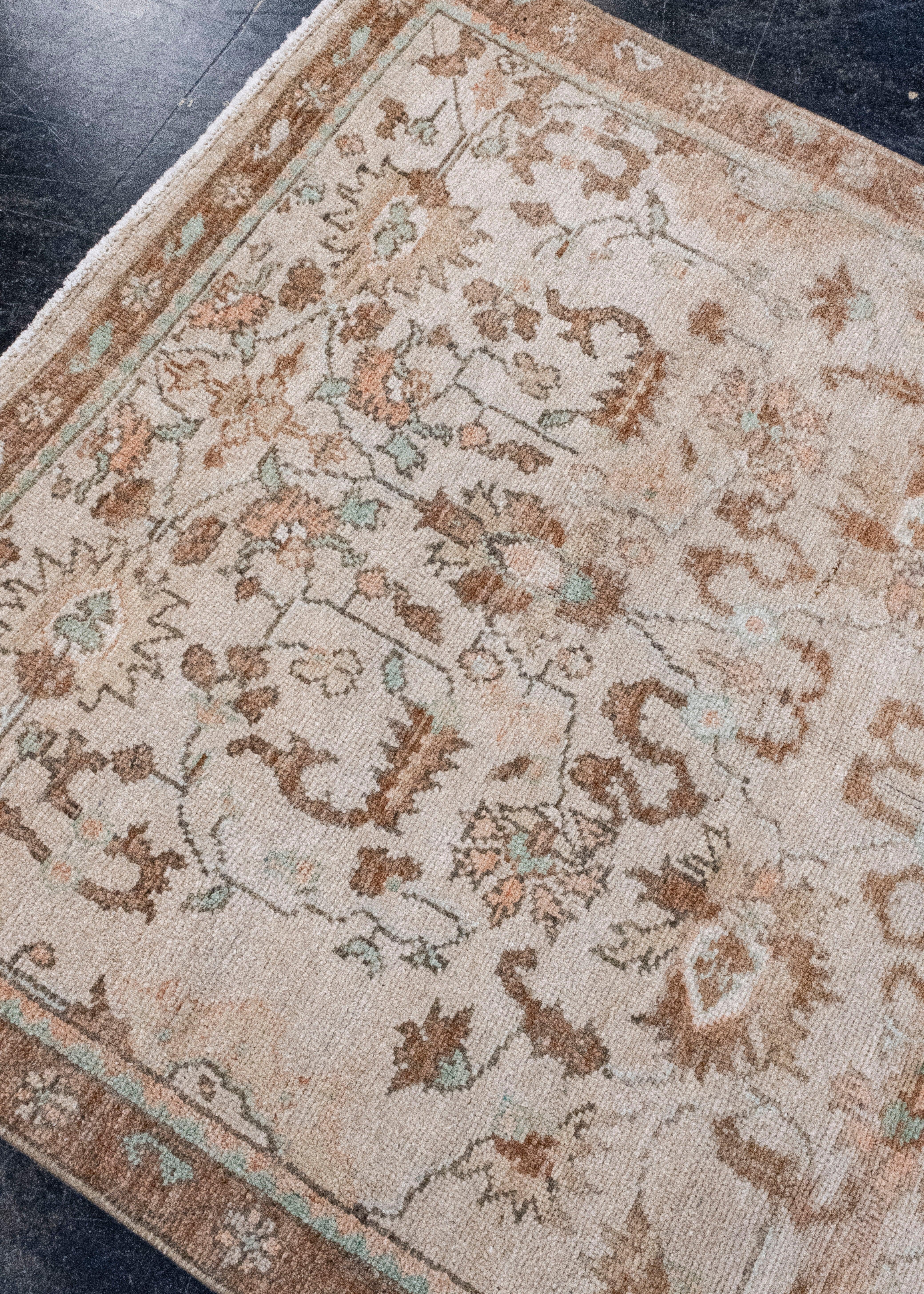 Wool Turkish Vintage Anatolian Rug 3'6