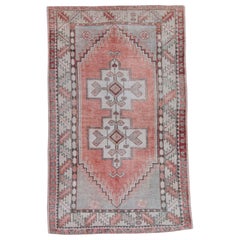 Türkischer Anatolischer Vintage-Teppich 4' x 6'5" #16811