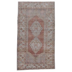 Türkischer Anatolischer Vintage-Teppich 4' x 7'3" #6022