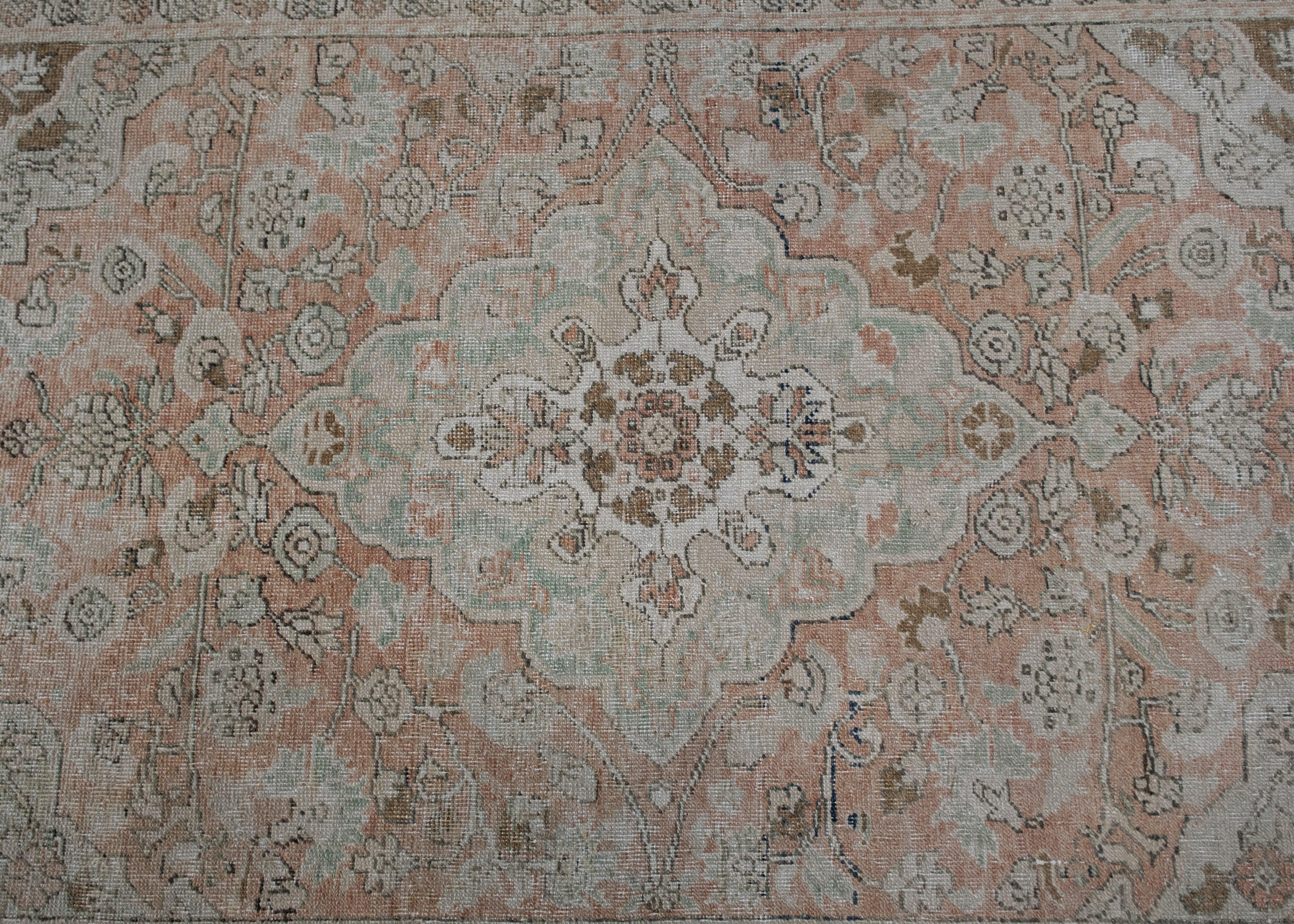 Turkish Vintage Anatolian Rug 4'4