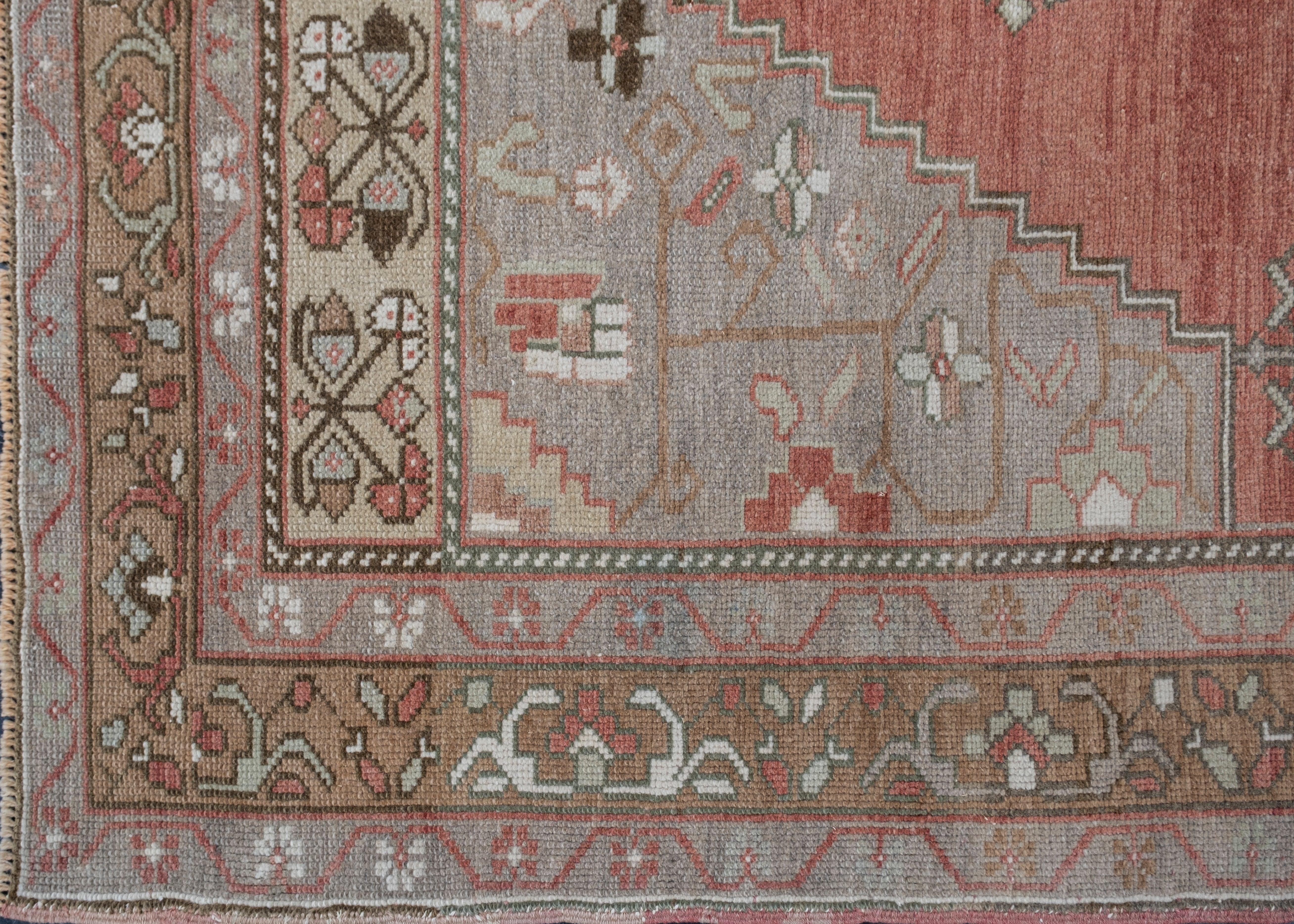 Turco Tappeto Vintage Anatolian 4'8