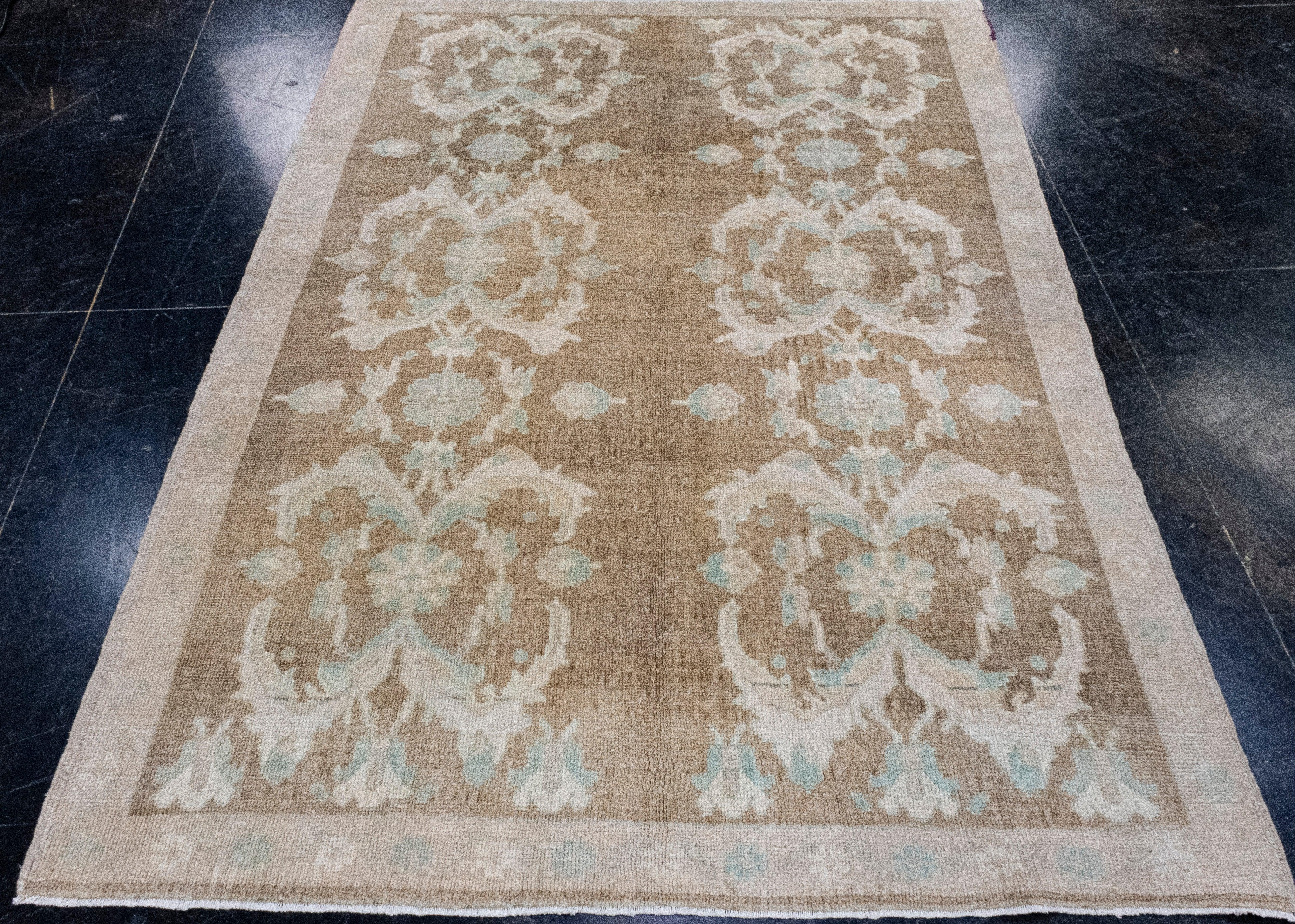 Turkish Vintage Anatolian Rug 5' x 6'1