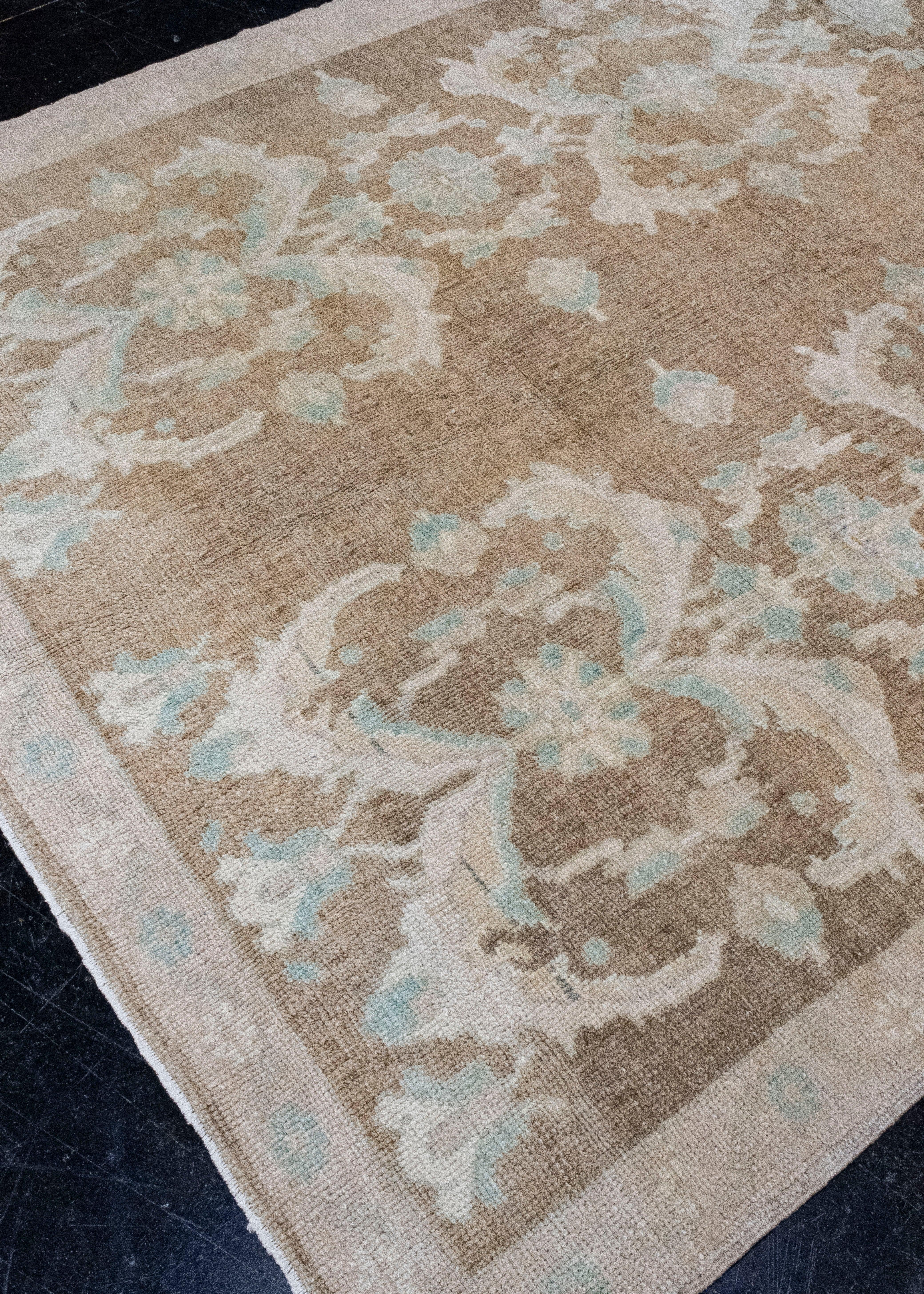 Türkischer Anatolischer Vintage-Teppich 5' x 6'1
