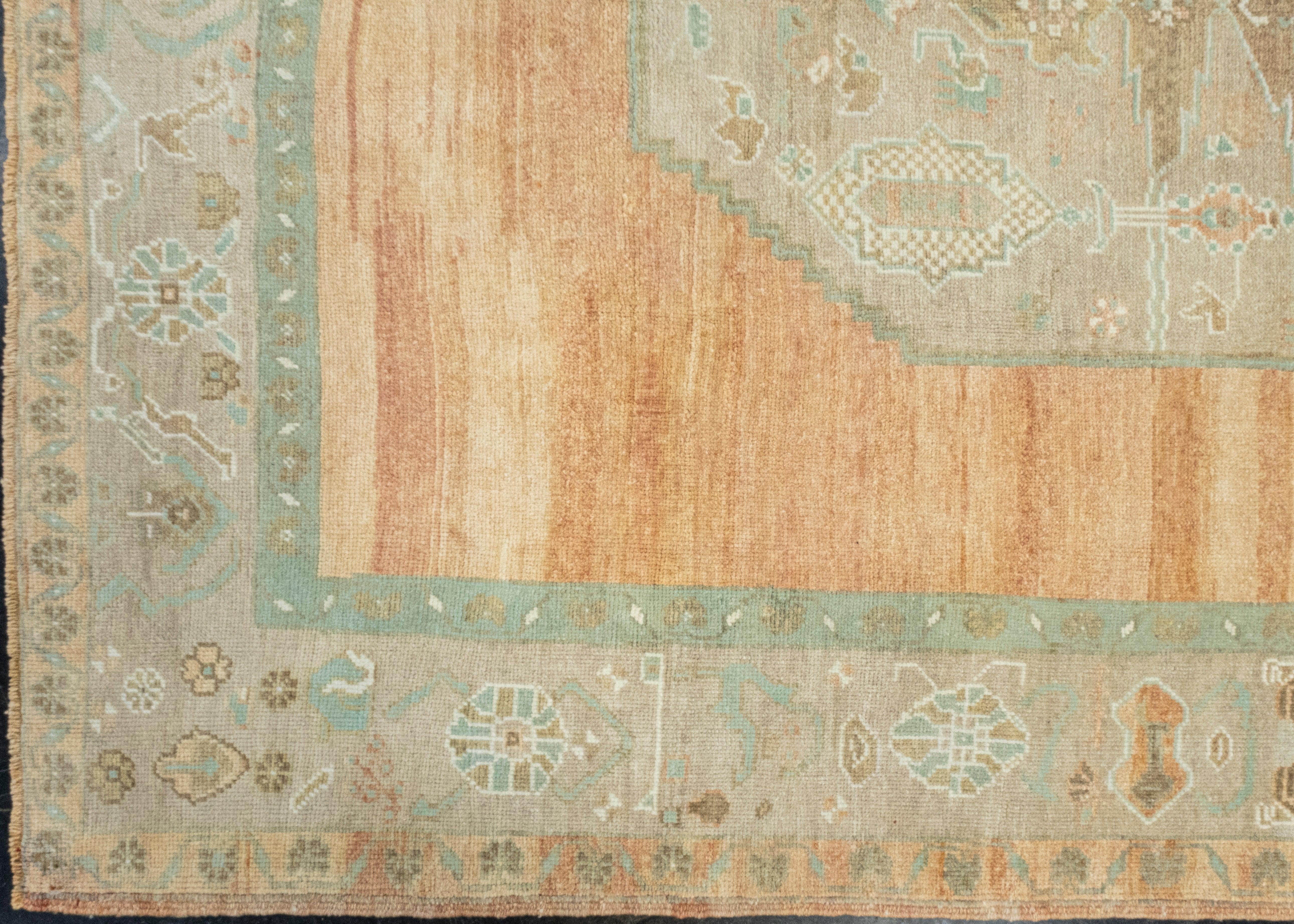 Noué à la main Tapis turc vintage d'Anatolie 5'11