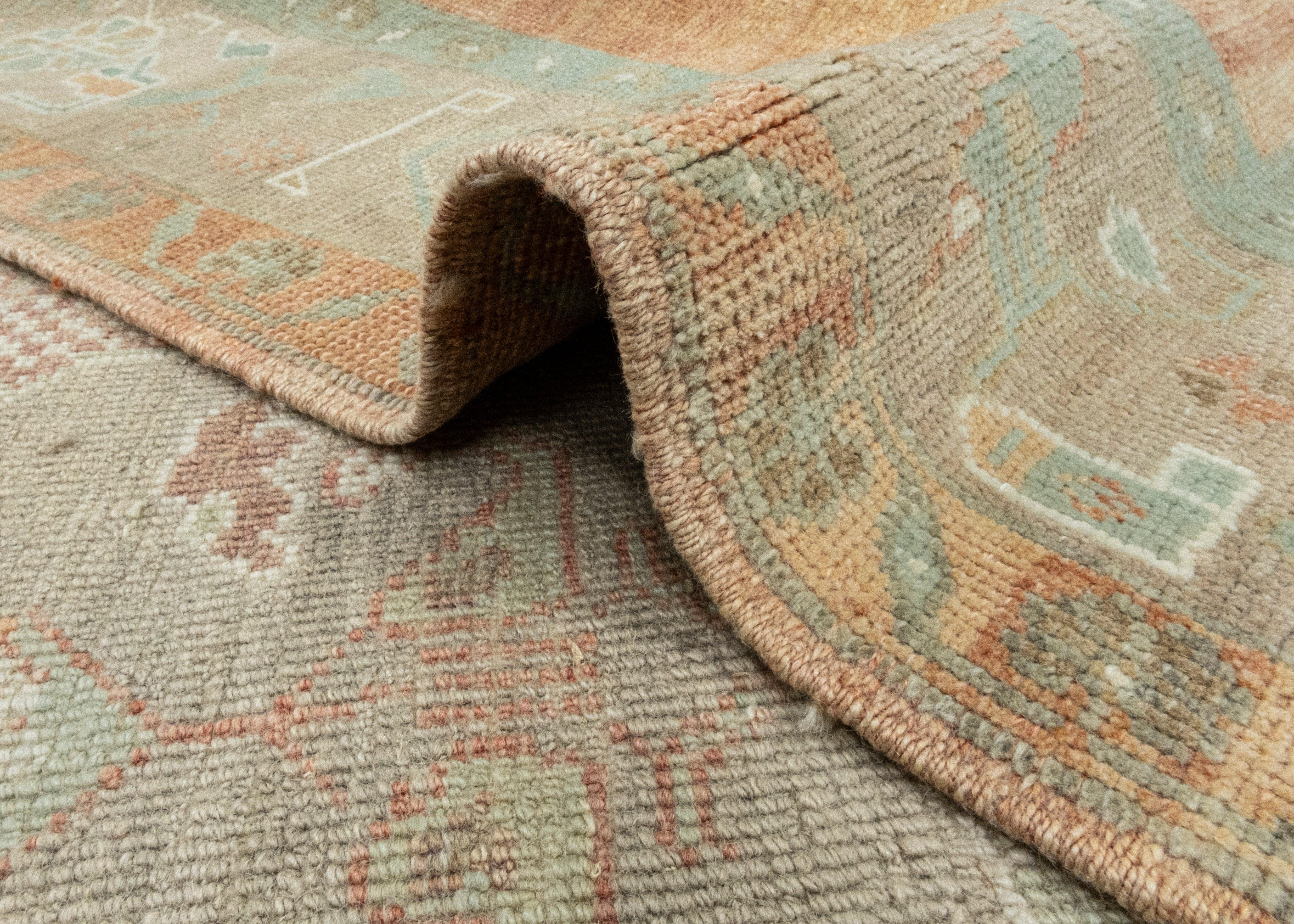 Laine Tapis turc vintage d'Anatolie 5'11