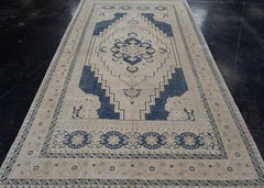 Turkish Vintage Anatolian Rug 5'7" x 10' #6039