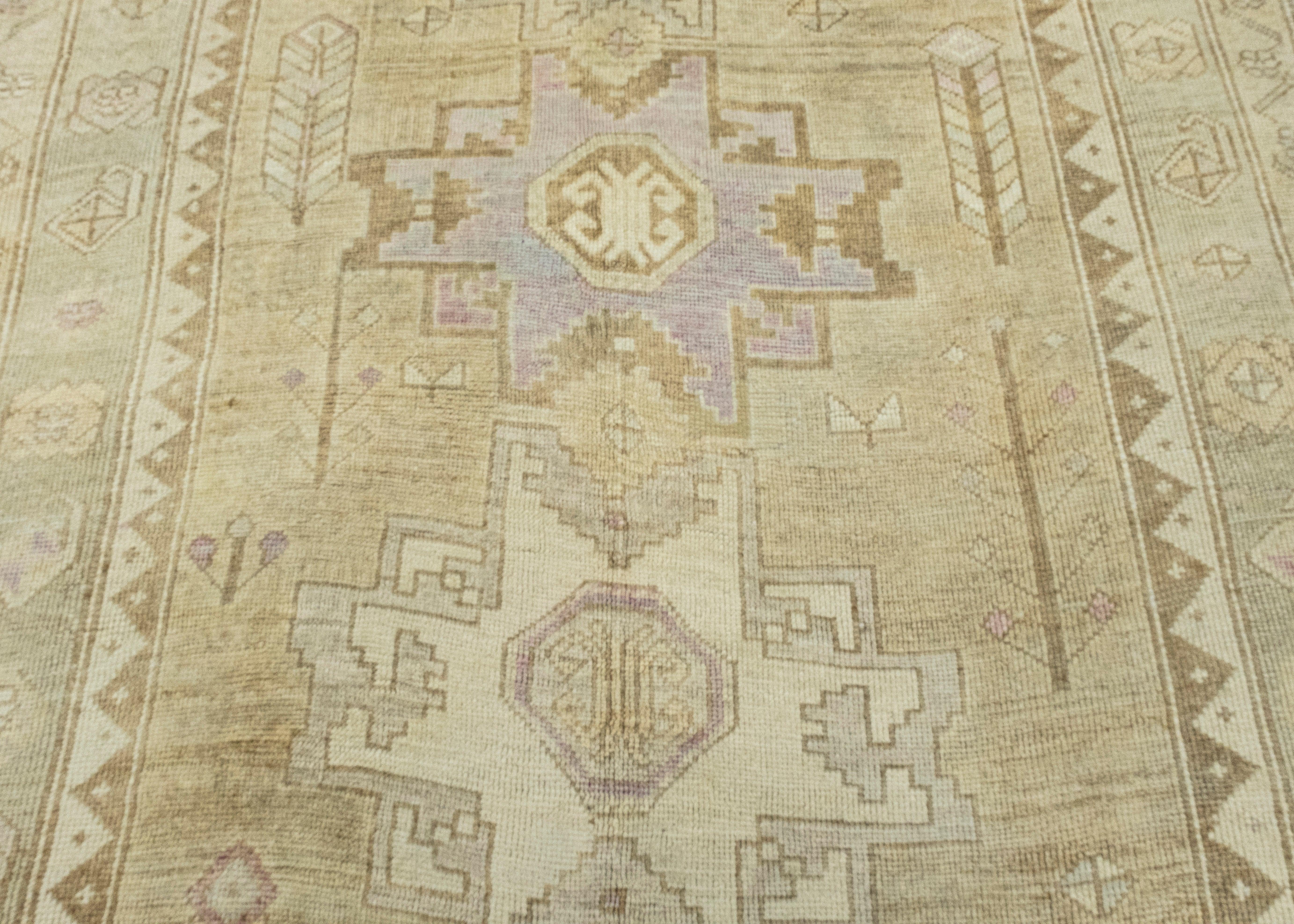 Contemporary Turkish Vintage Anatolian Rug 5'9