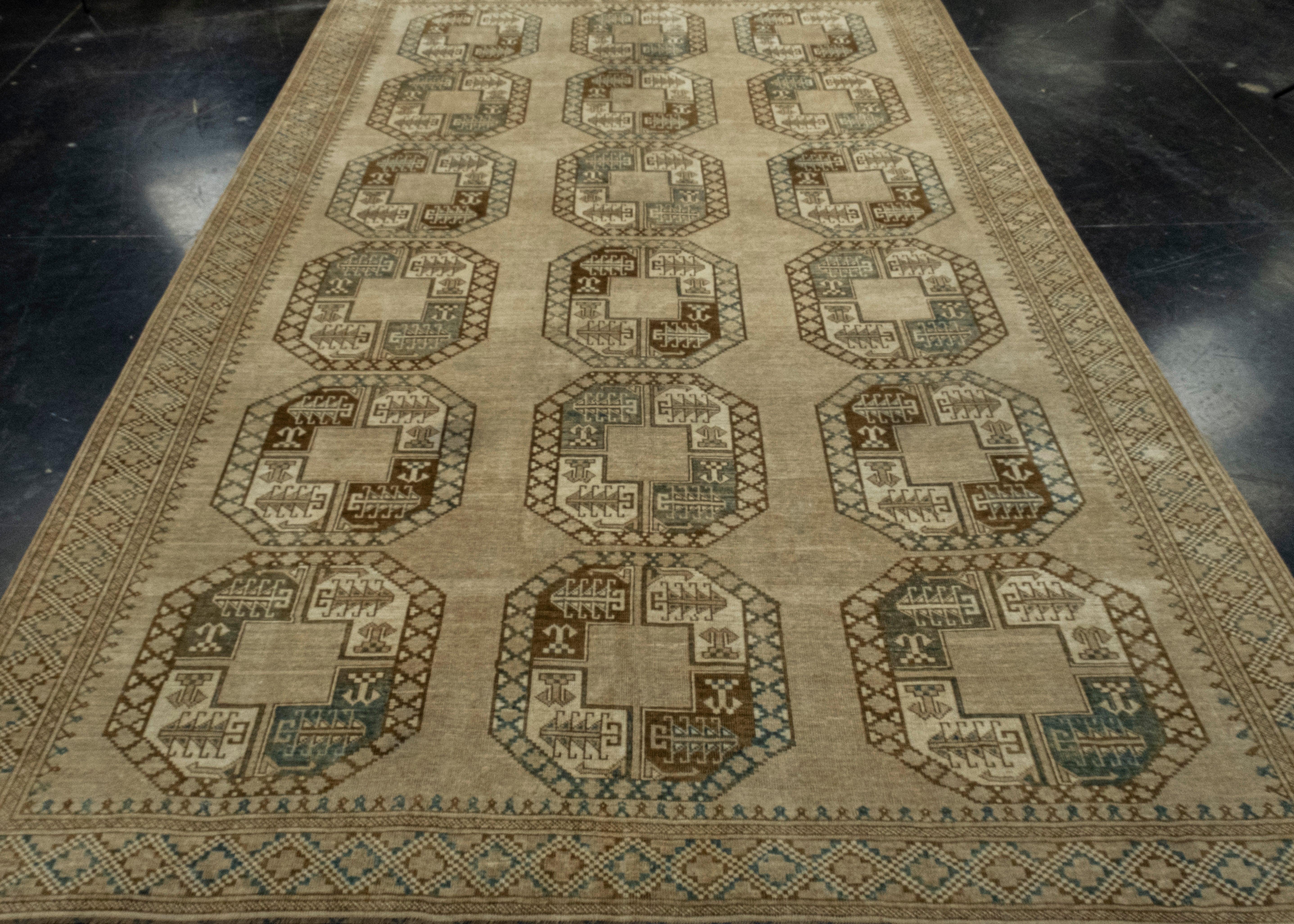 Turkish Vintage Anatolian Rug 7' x 10'5
