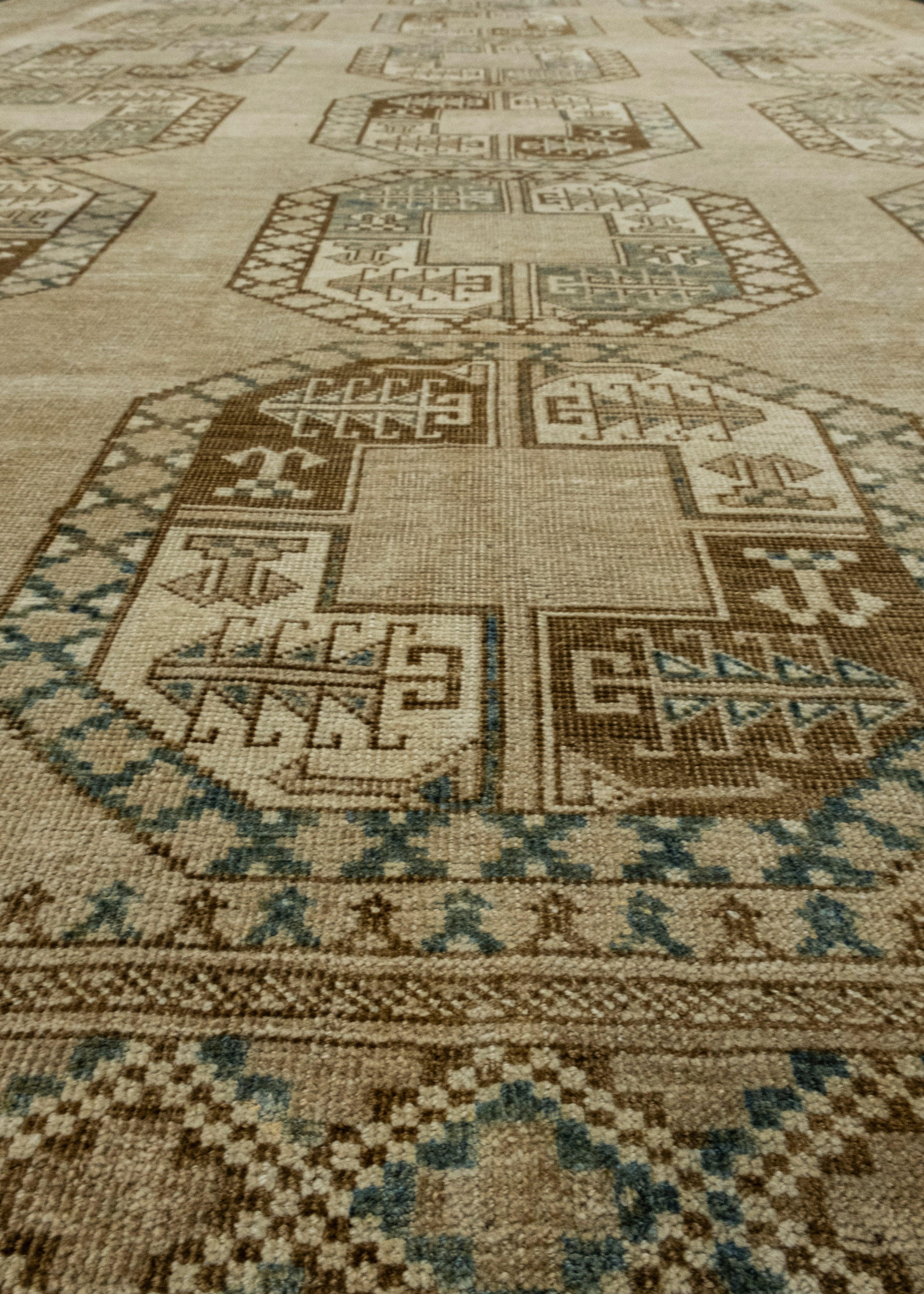 Türkischer Anatolischer Vintage-Teppich 7' x 10'5