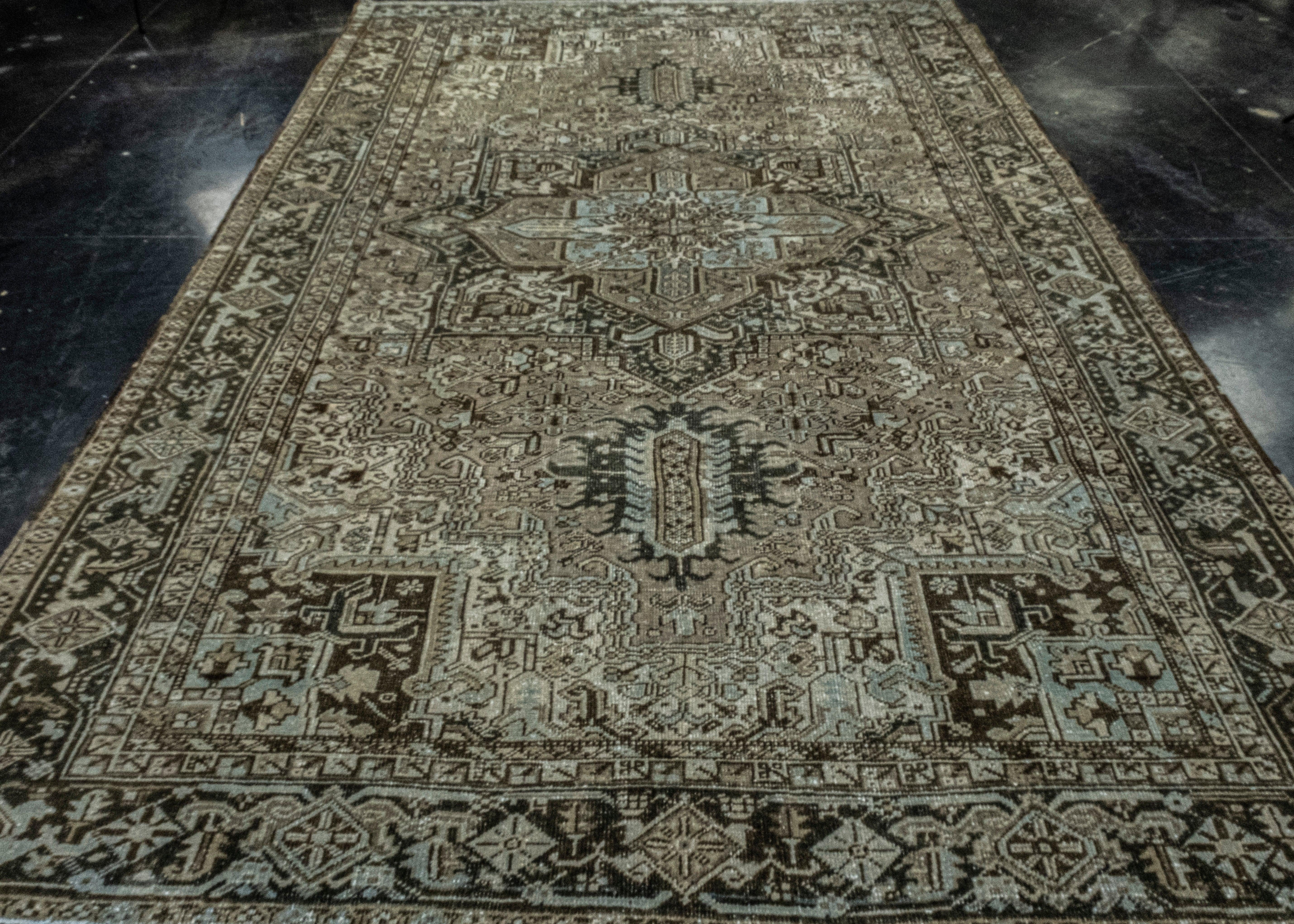Turkish Vintage Anatolian Rug 7'8